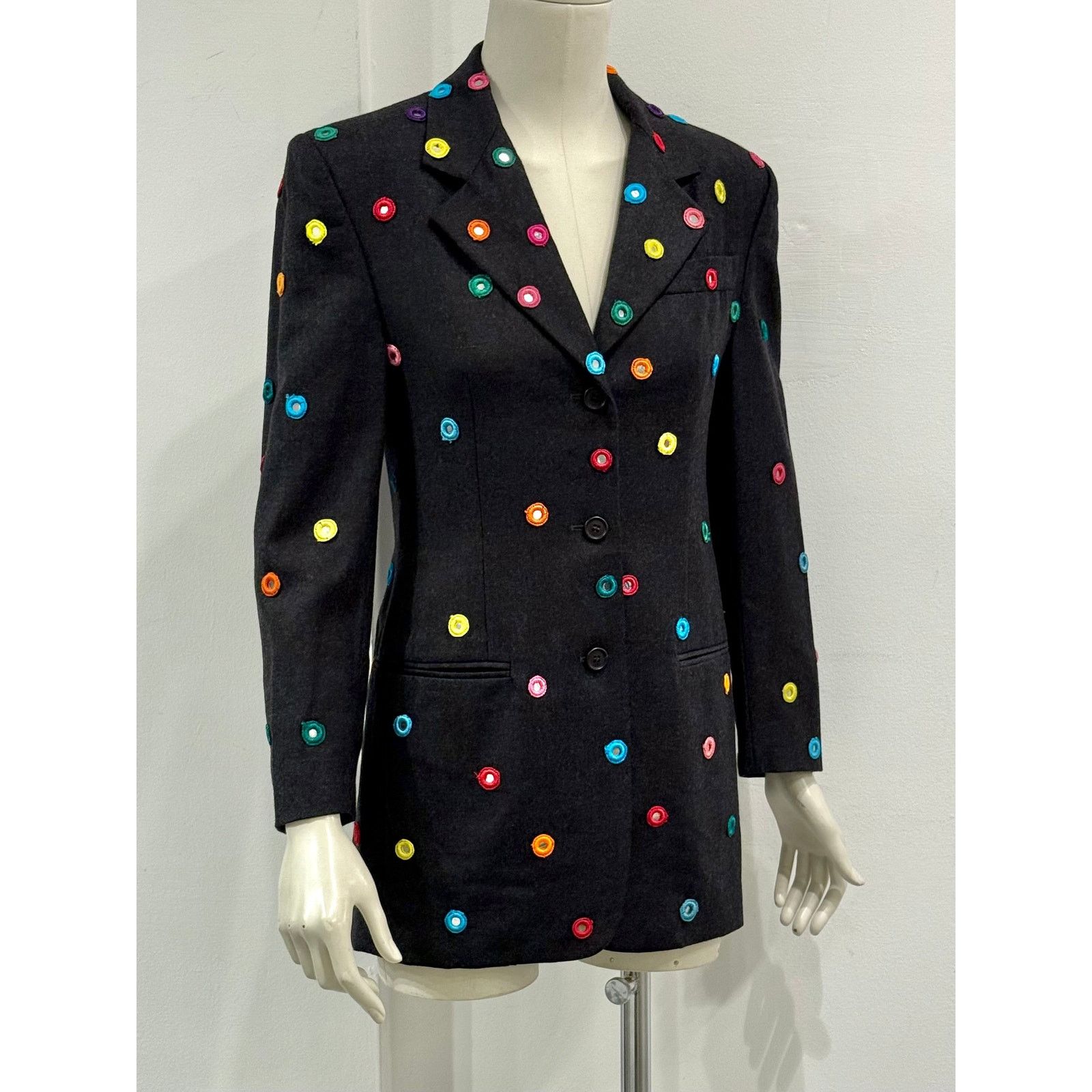 Dolce & Gabbana A/W1992 Dolce & Gabbana documented runway mirrors blazer Size S / US 4 / IT 40 - 6 Thumbnail