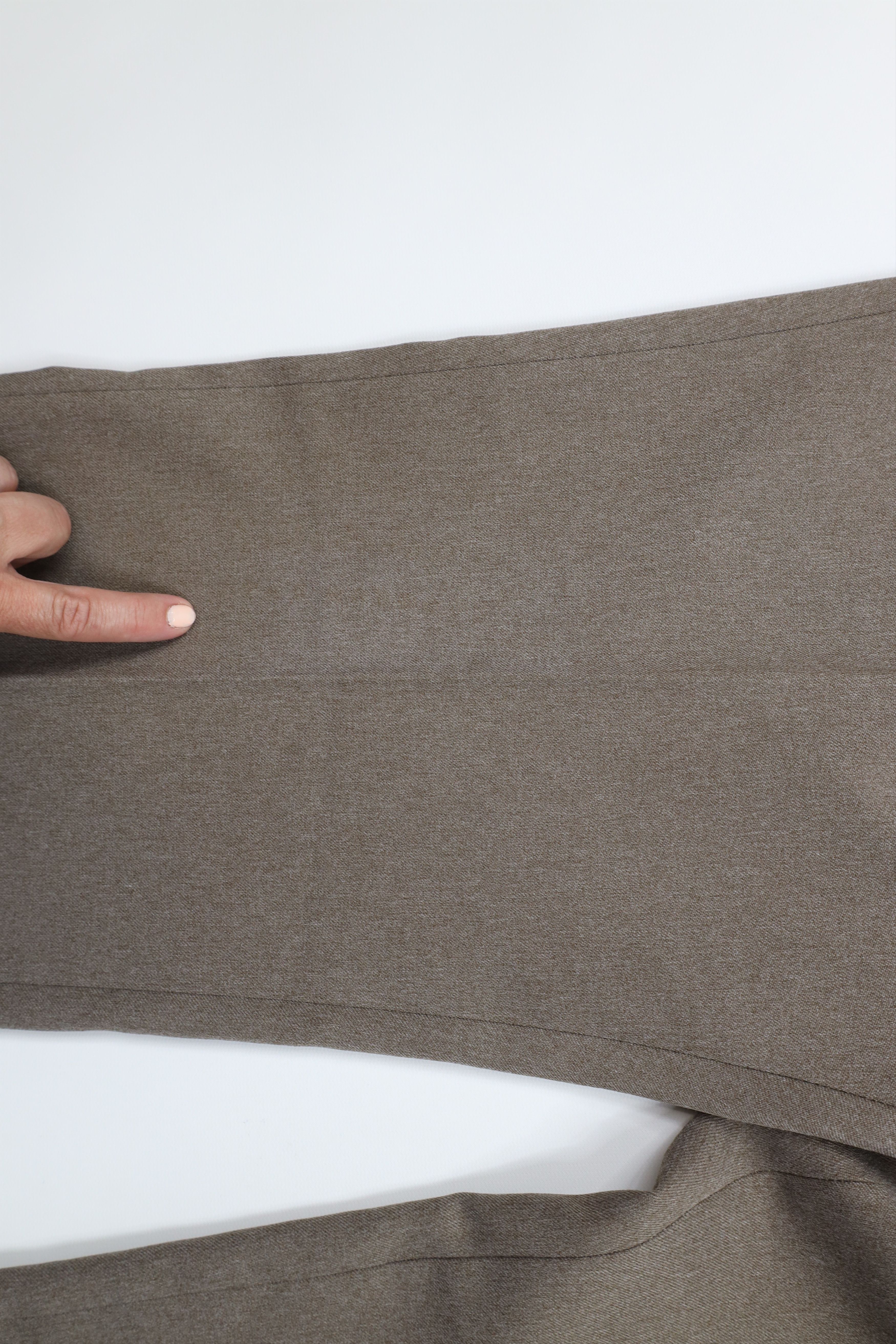Levi's Vintage 70s Levis Knit Wide Leg Bell Bottoms Pants Brown USA Size US 40 / EU 56 - 6 Thumbnail