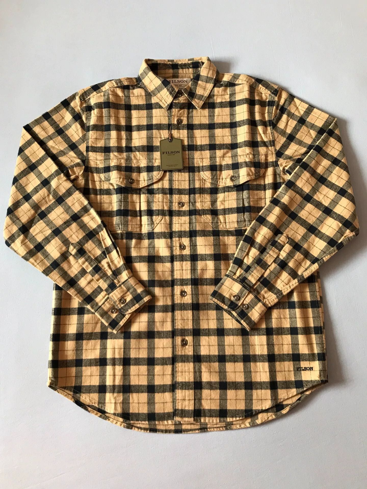 Filson Filson 11012006 Heavy Flannel Work Shirt Size US S / EU 44-46 / 1 - 1 Thumbnail
