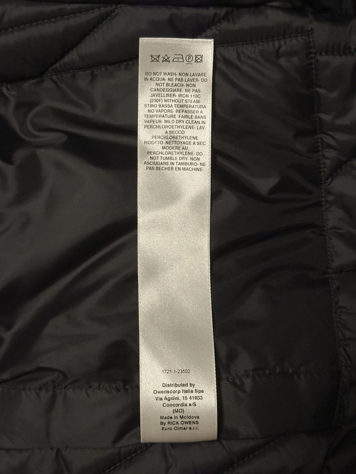 Rick Owens Rick Owens Luxor FW23 Alice cropped / padded parka Size US M / EU 48-50 / 2 - 8 Thumbnail