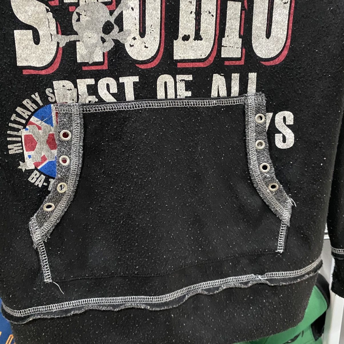 Vintage 🔥BATSU STUDIO SKULL SKELETON HOODIES Size US S / EU 44-46 / 1 - 8 Thumbnail