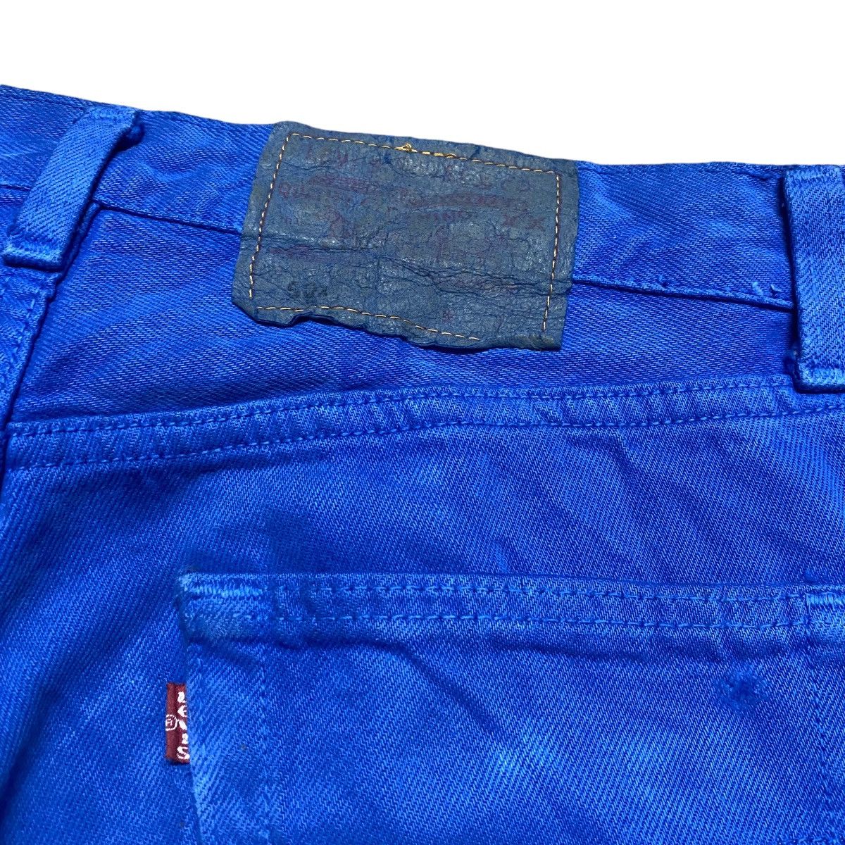 Needles Levis Sample Rebuild Lace Sidetape Jeans Royal Blue Size US 32 / EU 48 - 17 Thumbnail