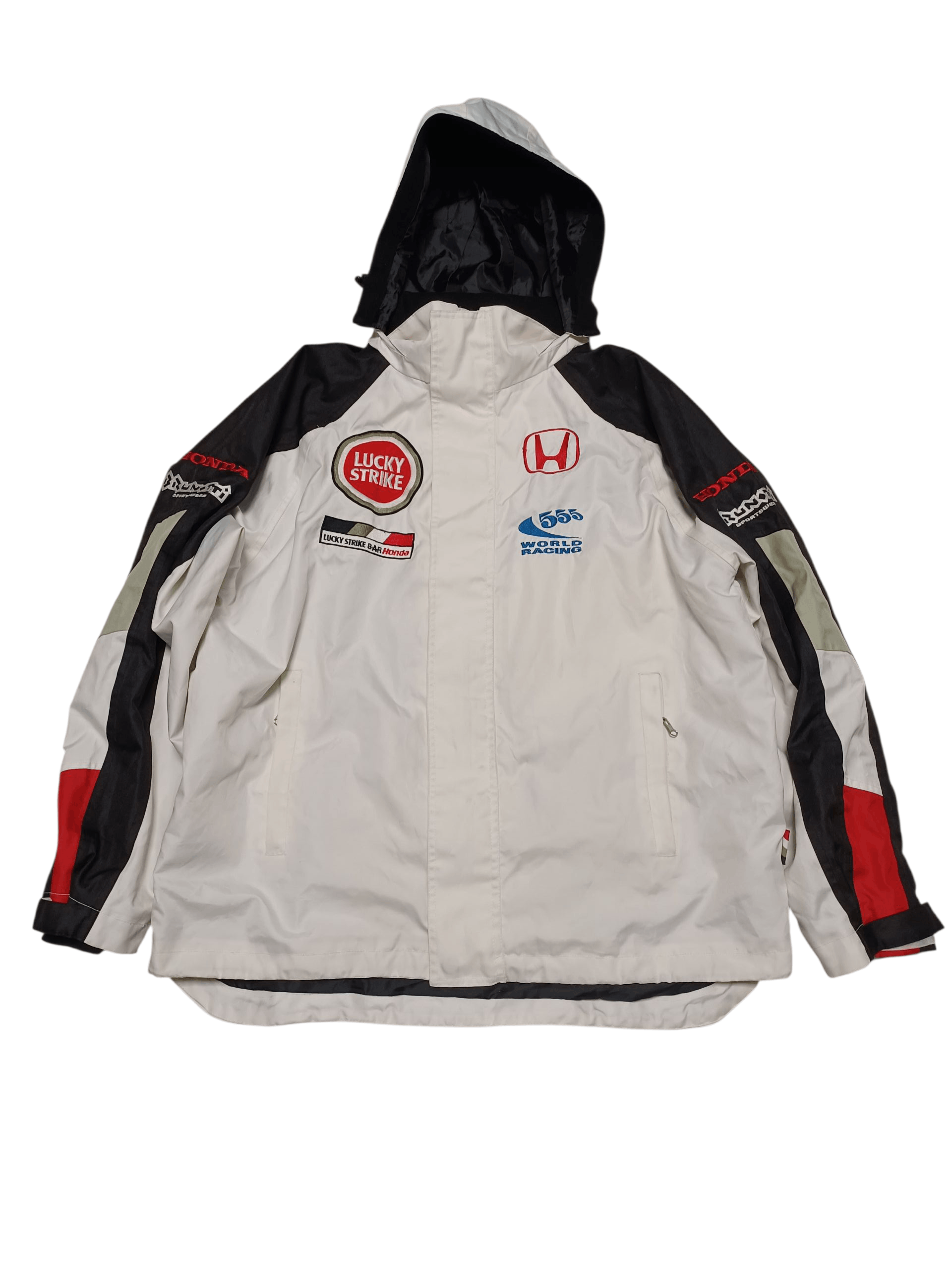 Honda HONDA X LUCKY STRIKE VINTAGE RACING JACKET Size US L / EU 52-54 / 3 - 1 Thumbnail