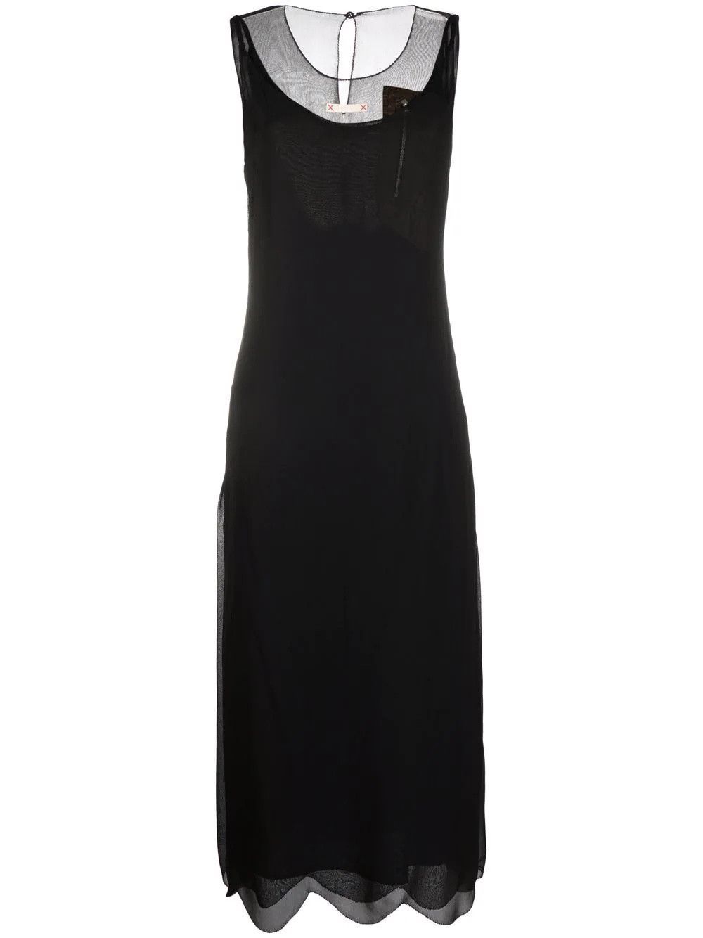 Maison Margiela o1y0625 Maxi Dress in Black Size M / US 6-8 / IT 42-44 - 1 Thumbnail
