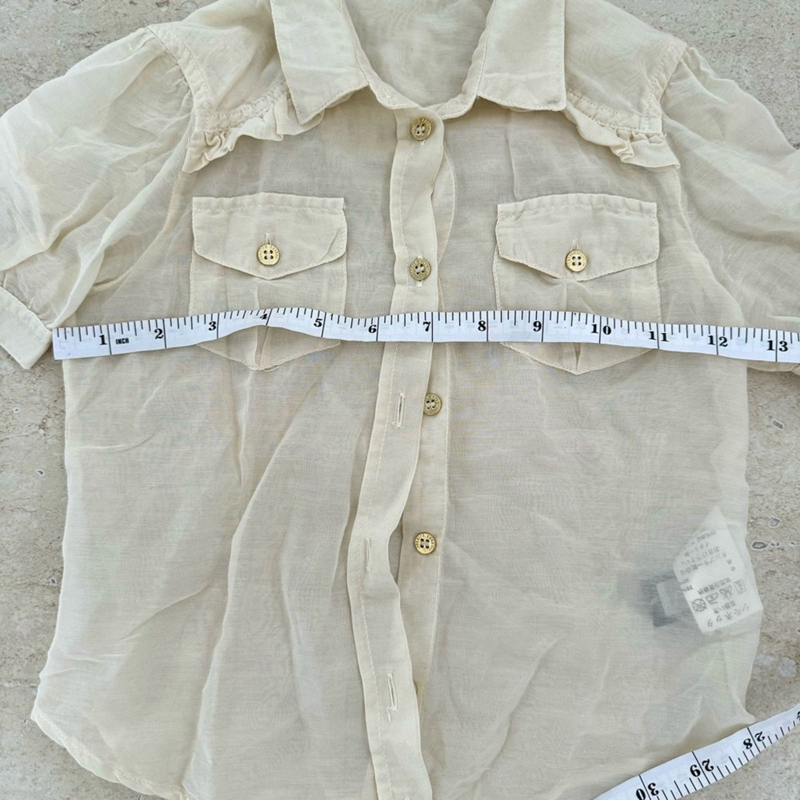 Roberto Cavalli Roberto Cavalli Shirt for Girls, Size 6/122, Cotton/Silk Size M / US 6-8 / IT 42-44 - 6 Thumbnail