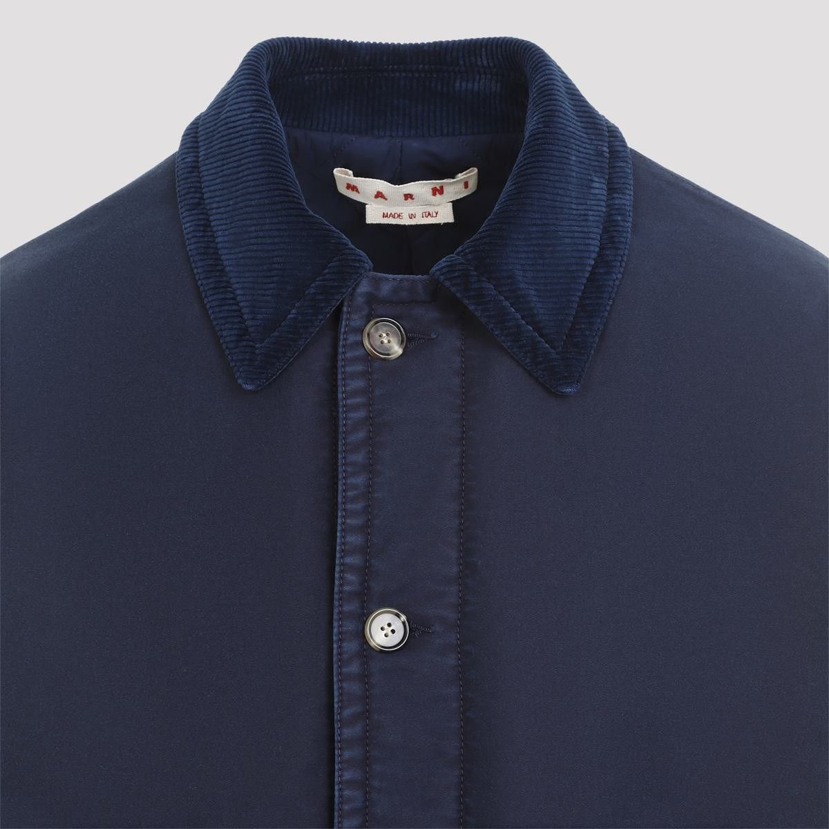 Marni o1w1db11025 Coat in Light Blue Size US XL / EU 56 / 4 - 3 Thumbnail