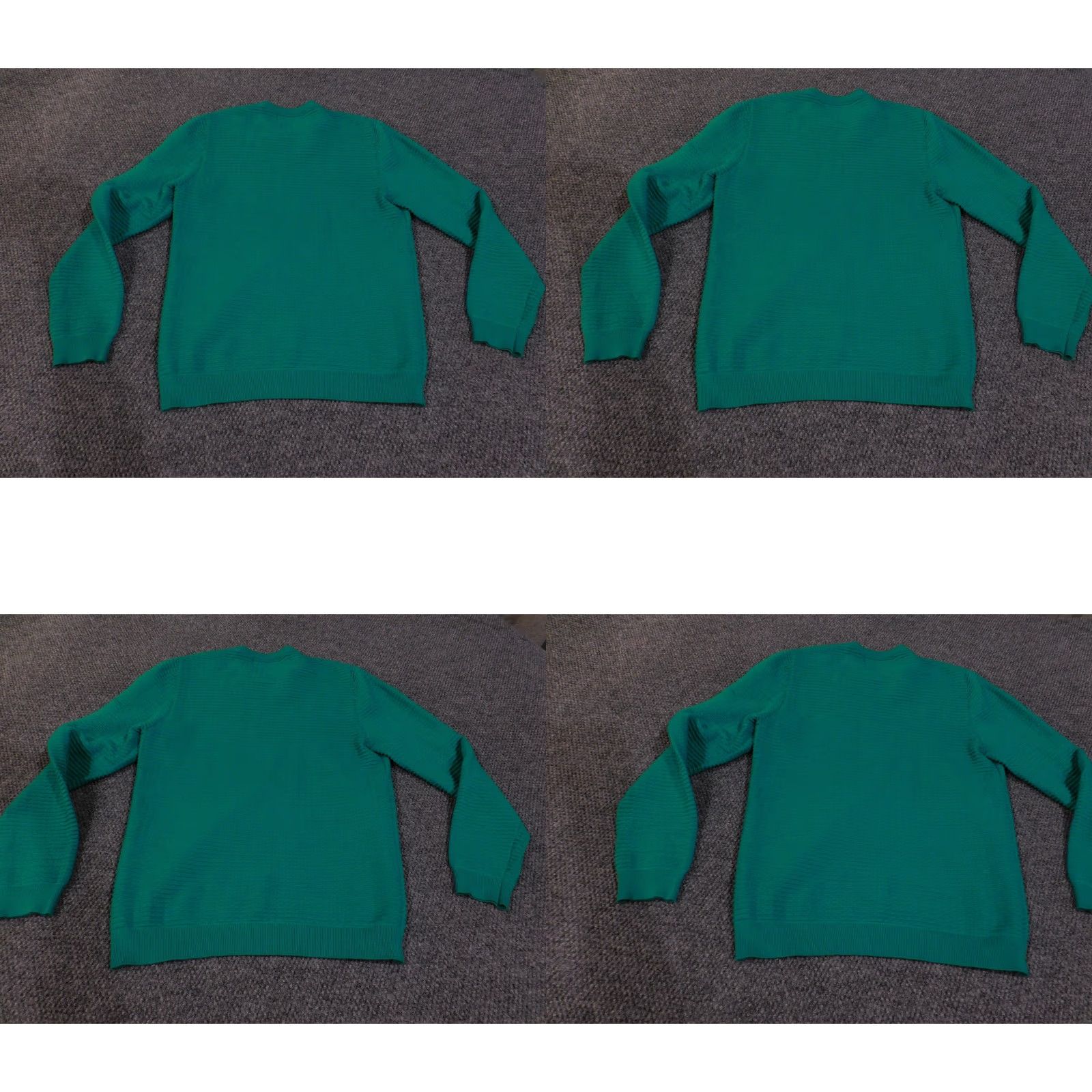 Zara Zara Man Sweater Mens XL Green Crewneck Textured Knit Pullover Casual Size US XL / EU 56 / 4 - 8 Thumbnail