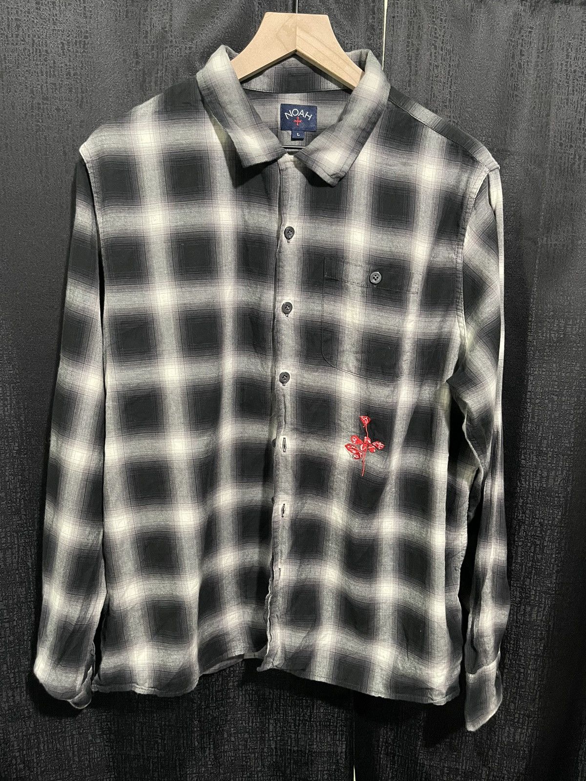 Noah Noah DEPECHE MODE FLANNEL SHIRT | Grailed