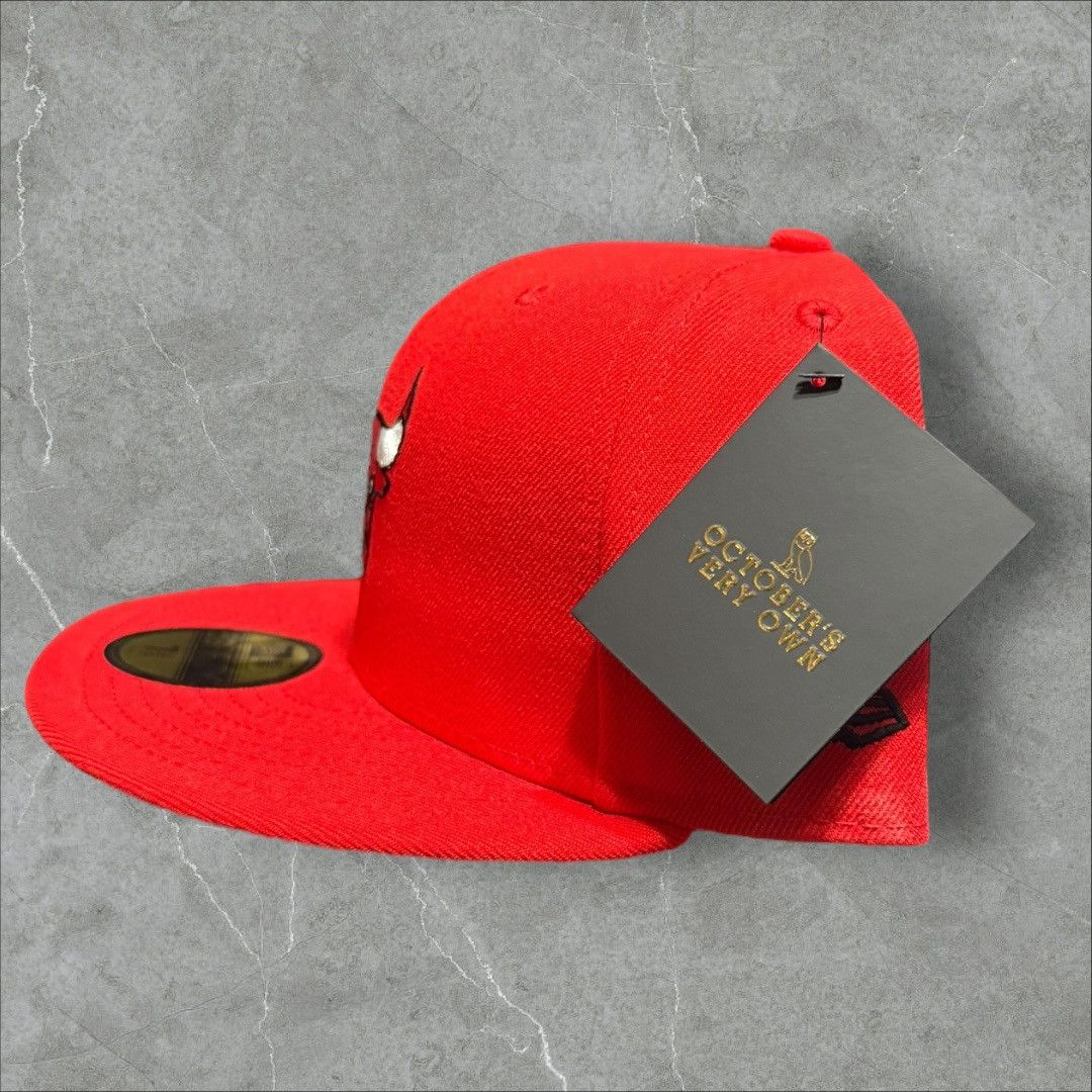 NBA × October's Very Own Chicago Bulls x OVO New Era 59fifty 7 3/4 Size ONE SIZE - 3 Thumbnail