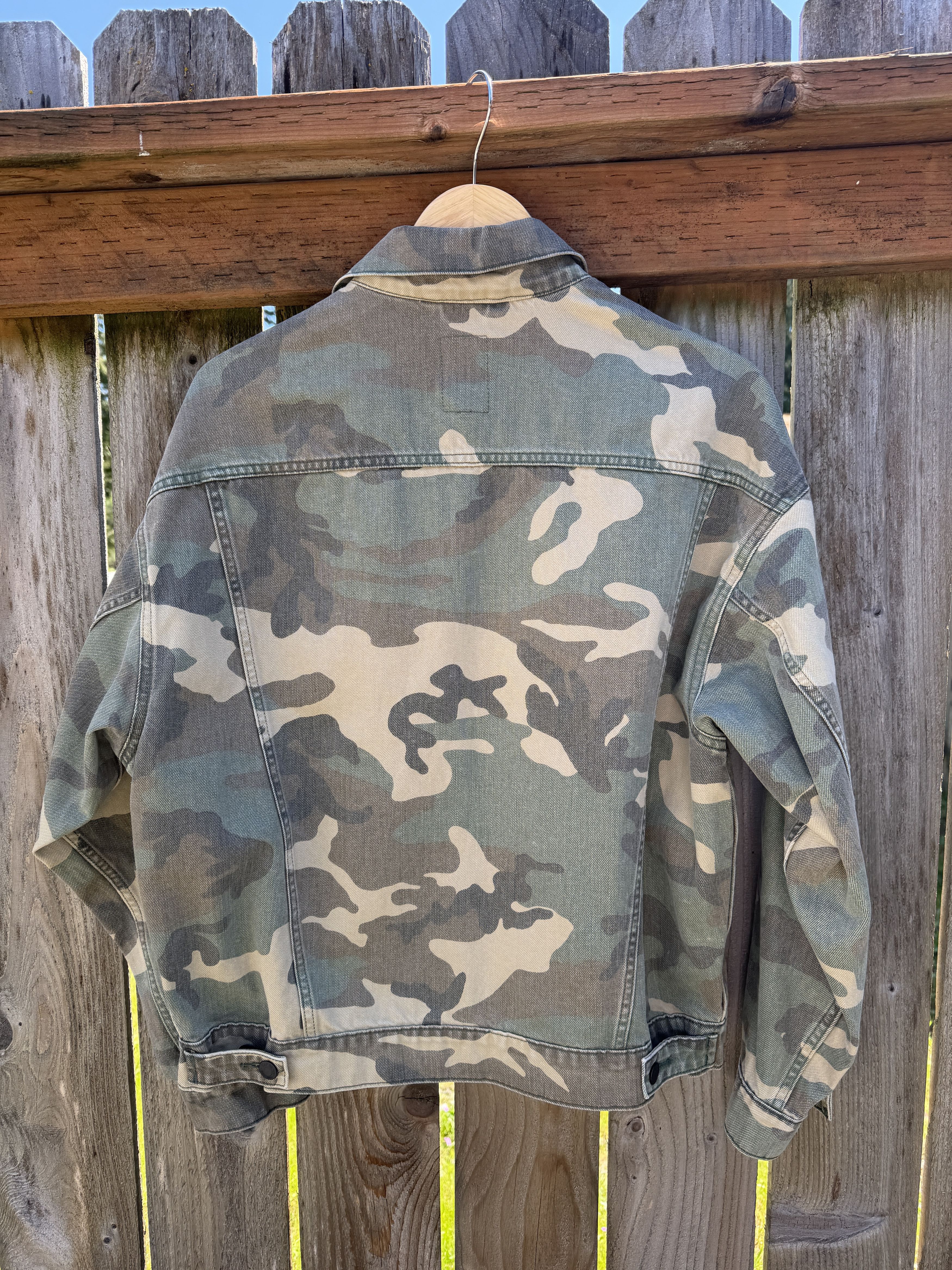 Gap Gap Denim Trucker Camo Size US S / EU 44-46 / 1 - 2 Thumbnail
