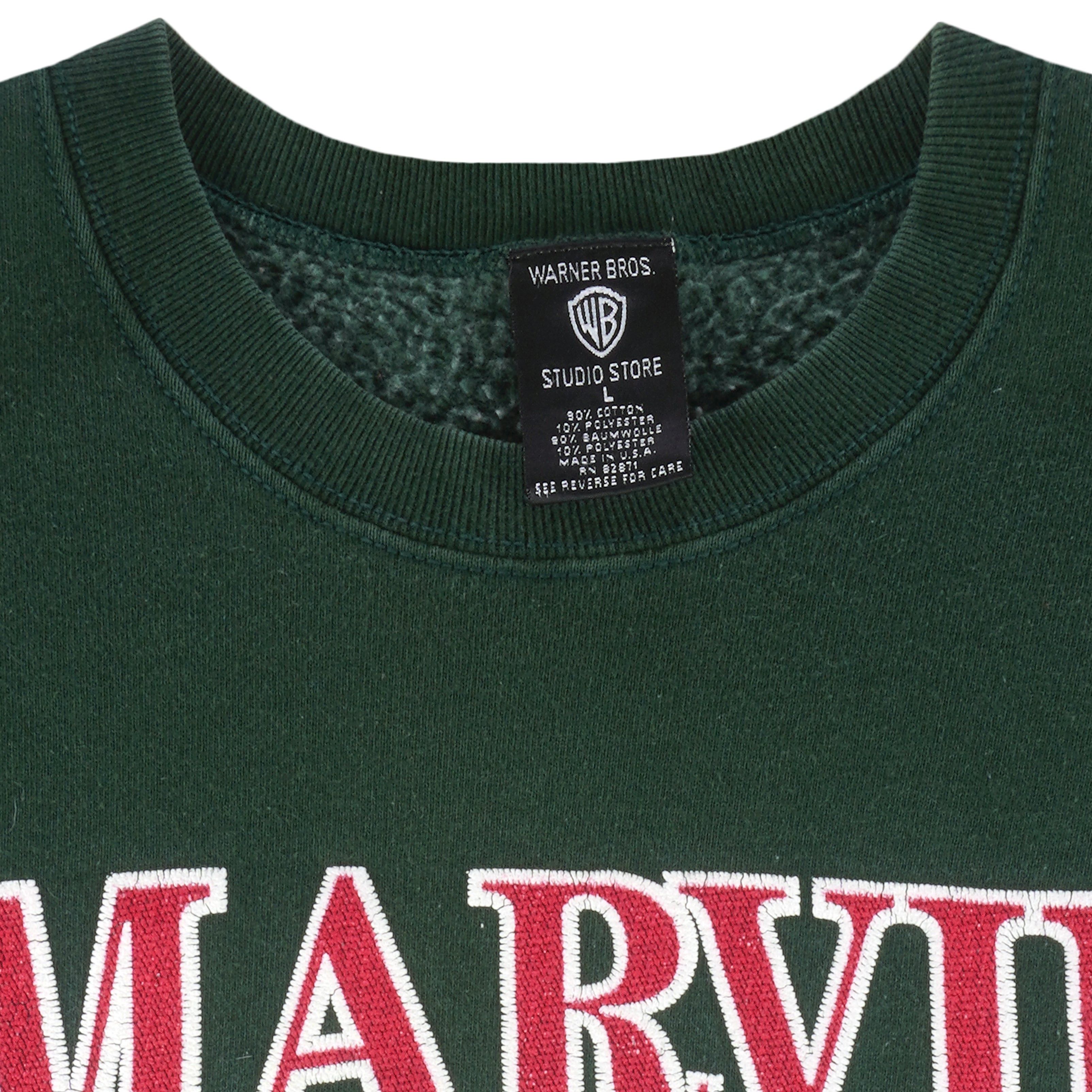Vintage Looney Tunes - Marvin The Martian Crew Neck Sweatshirt 1990s Size US L / EU 52-54 / 3 - 4 Thumbnail