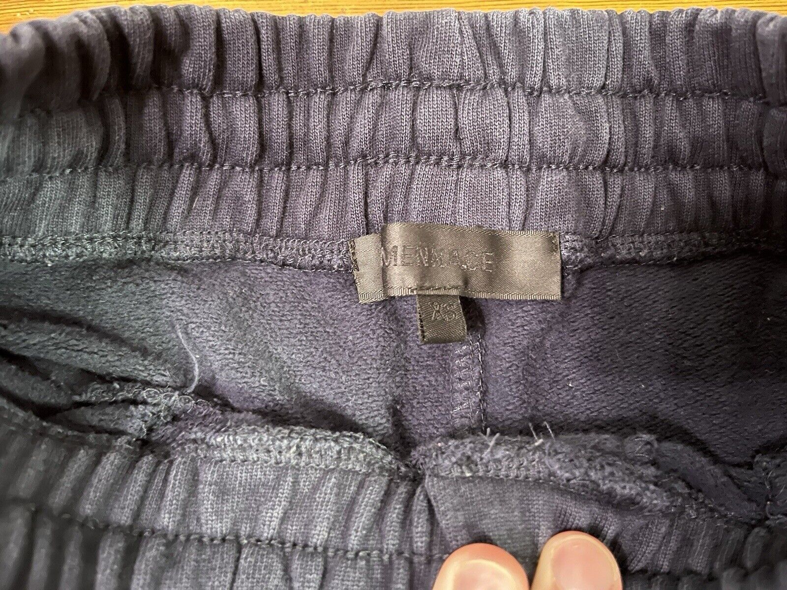 Menace MENACE Sweatpant Joggers University Heavyweight XS Navy Blue Size US 29 - 7 Thumbnail