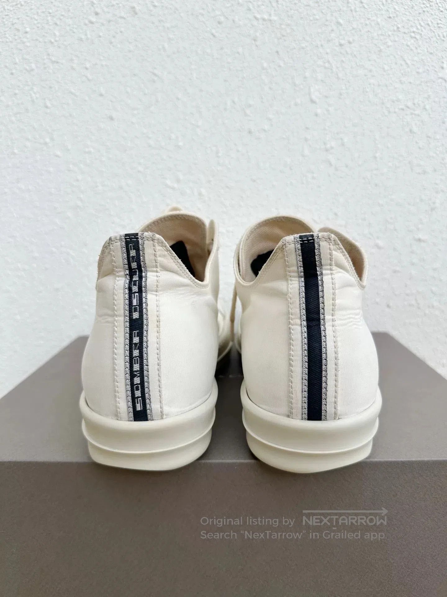 Rick Owens Rick Owens Converse Canvas Low Top. Size US 7 / EU 40 - 6 Thumbnail