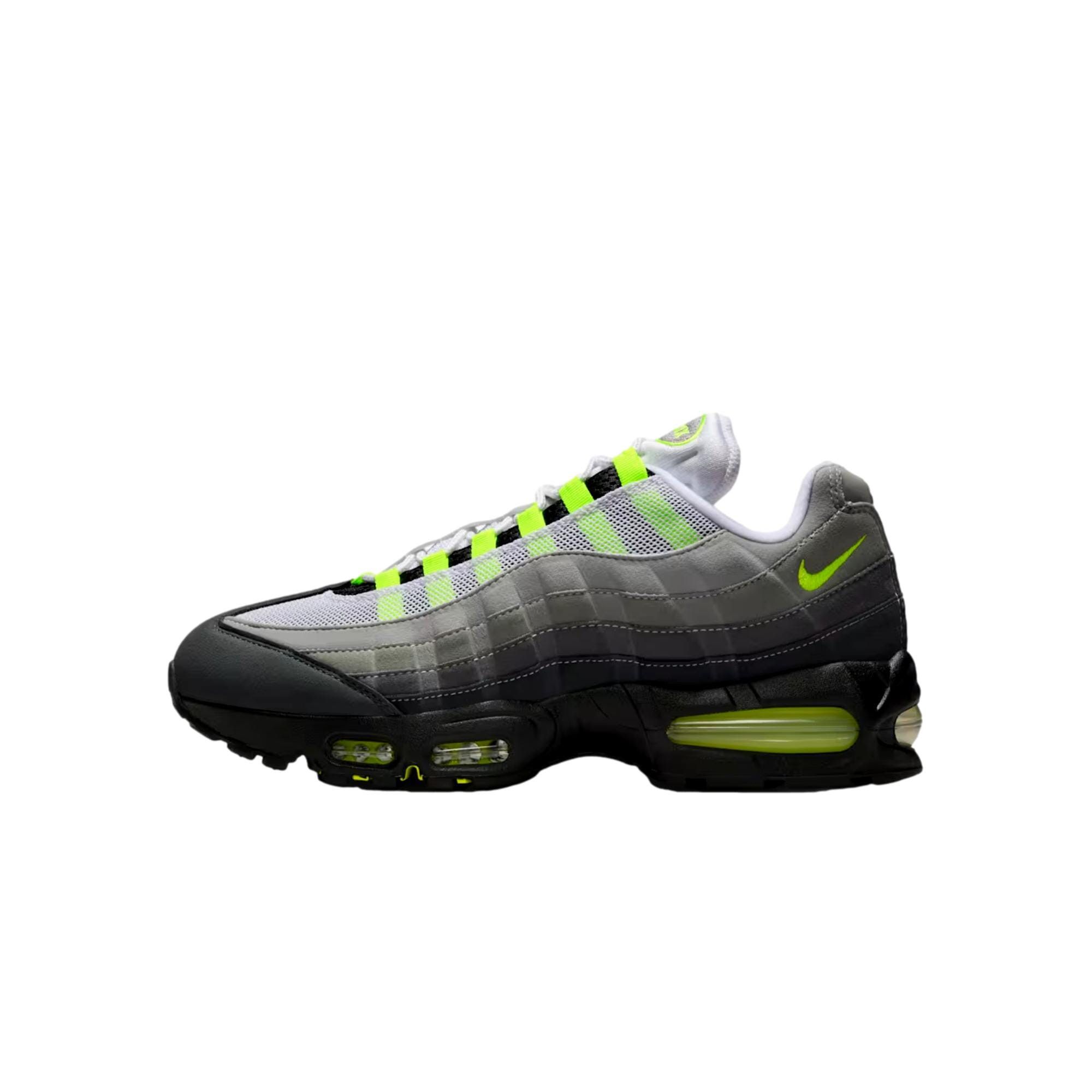 Nike Air Max 95 OG Black / Neon Yellow - Cool Grey HM4740-001 Size US 7.5 / EU 40-41 - 1 Thumbnail
