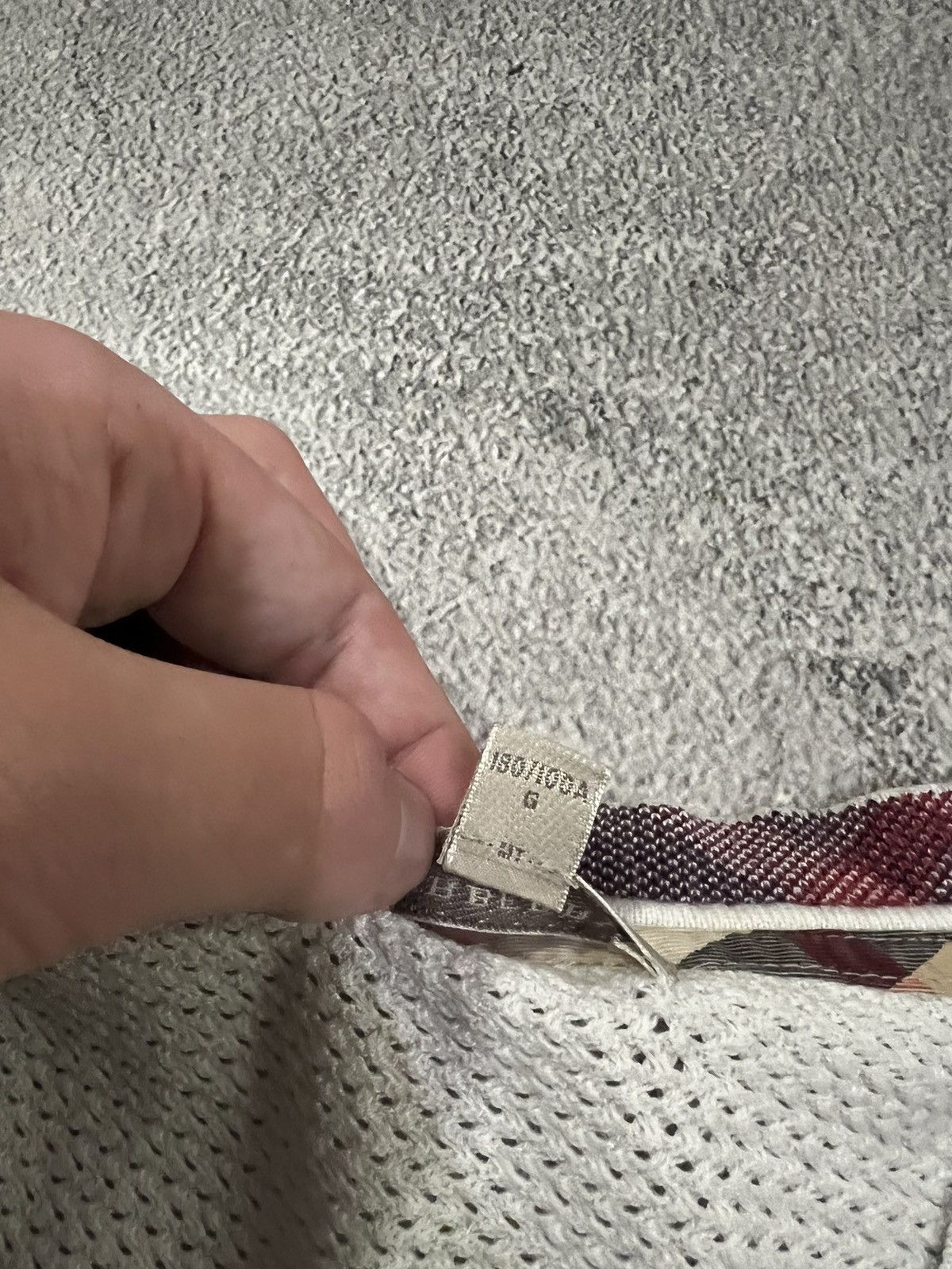 Burberry × Vintage Vintage Burberry Brit Long Sleeve 00’s Size XXL / US 16-18 / IT 52-54 - 6 Thumbnail