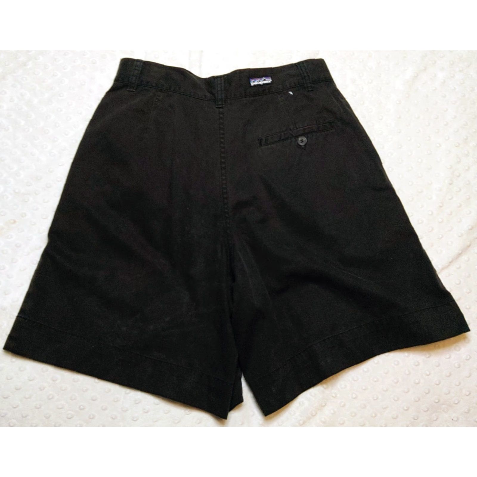 Patagonia Patagonia Shorts Womens 90s Black Pleated Cotton High Rise Twill Zip Closure Size 12 Vintage Mens? Size 34" / US 12 / IT 48 - 5 Thumbnail