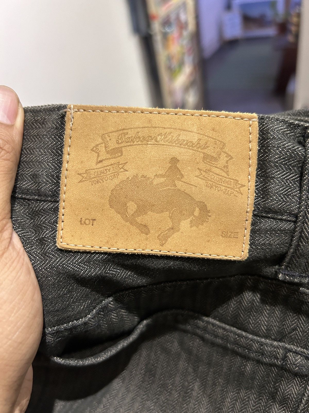 Takeo Kikuchi AVABT GARDE Takeo Kikuchi Jeans black green Tokyo Japan Size US 32 / EU 48 - 13 Thumbnail