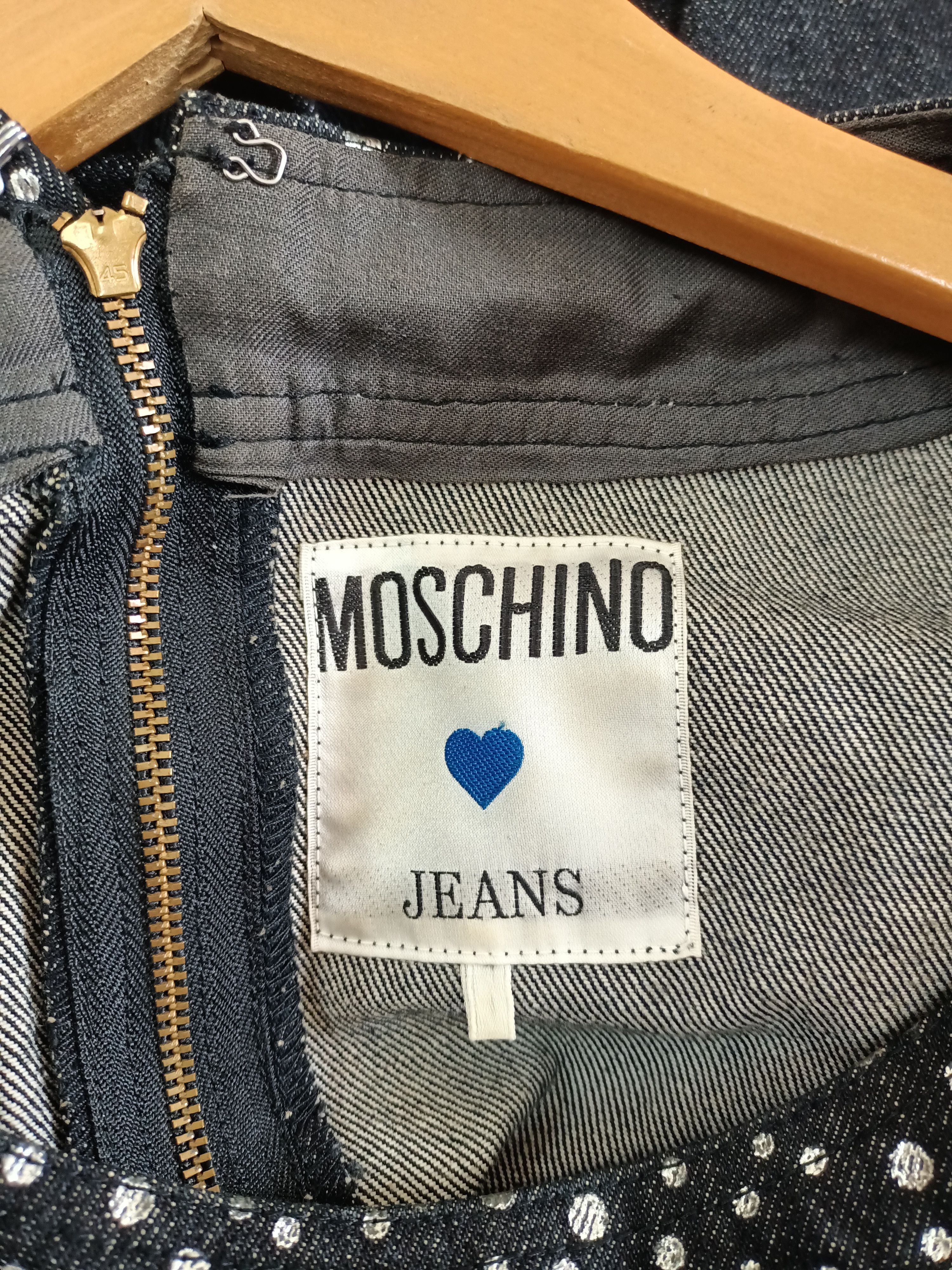 Moschino Moschino Jeans denim dress Size S / US 4 / IT 40 - 8 Thumbnail