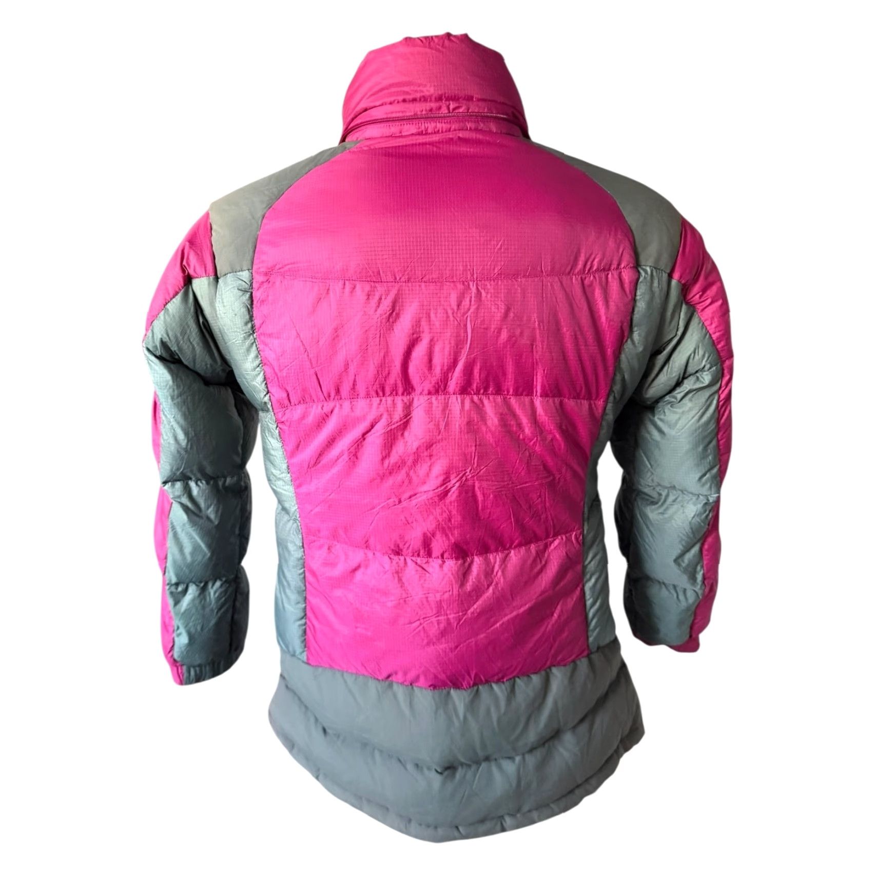 Fila FILA Pink/Grey Puffer Jacket (Tag: 95) – Full Zip Insulated High Collar, Women’s M, Brand FILA, Jacket Size M / US 6-8 / IT 42-44 - 3 Thumbnail