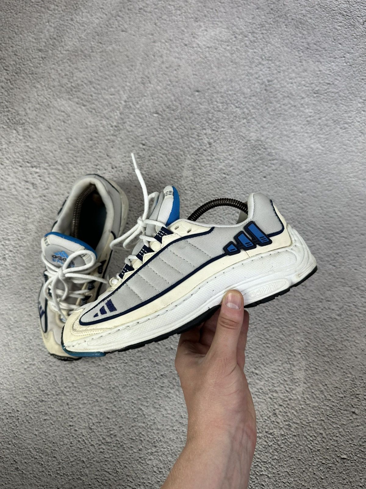 Adidas × Vintage Rare Vintage Adidas Galaxy Sneakers Y2K Hype Boots Size US 8.5 / EU 41-42 - 5 Thumbnail