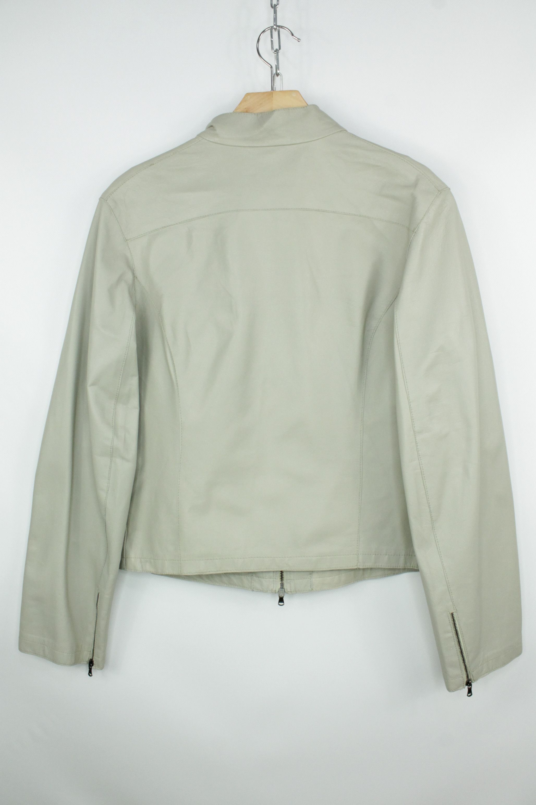 Vintage Compagnia Delle Pelli Light Leather Jacket Women's Size M / US 6-8 / IT 42-44 - 9 Thumbnail