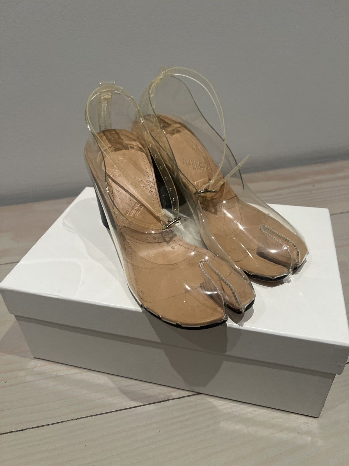 Maison Martin Margiela plexi heels