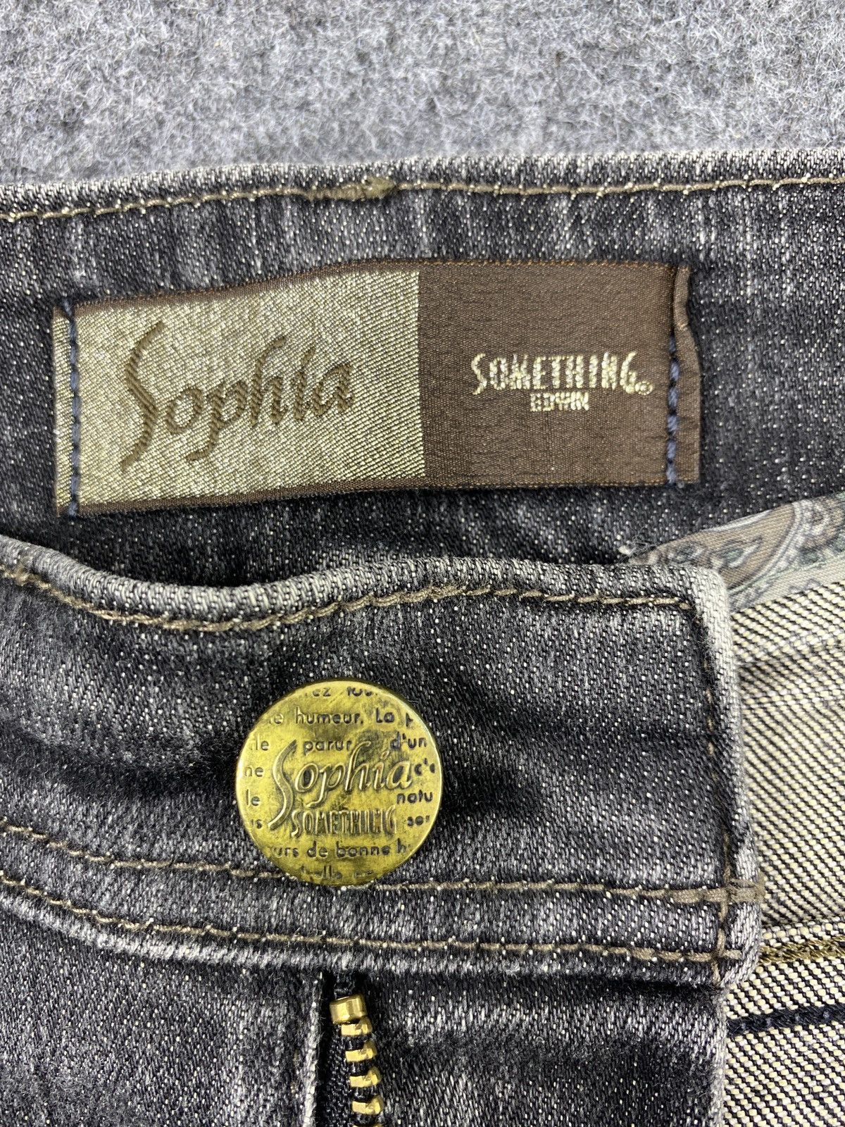 Edwin Sophia by Something Edwin Jeans - J1007 Size 27" / US 4 / IT 40 - 9 Thumbnail