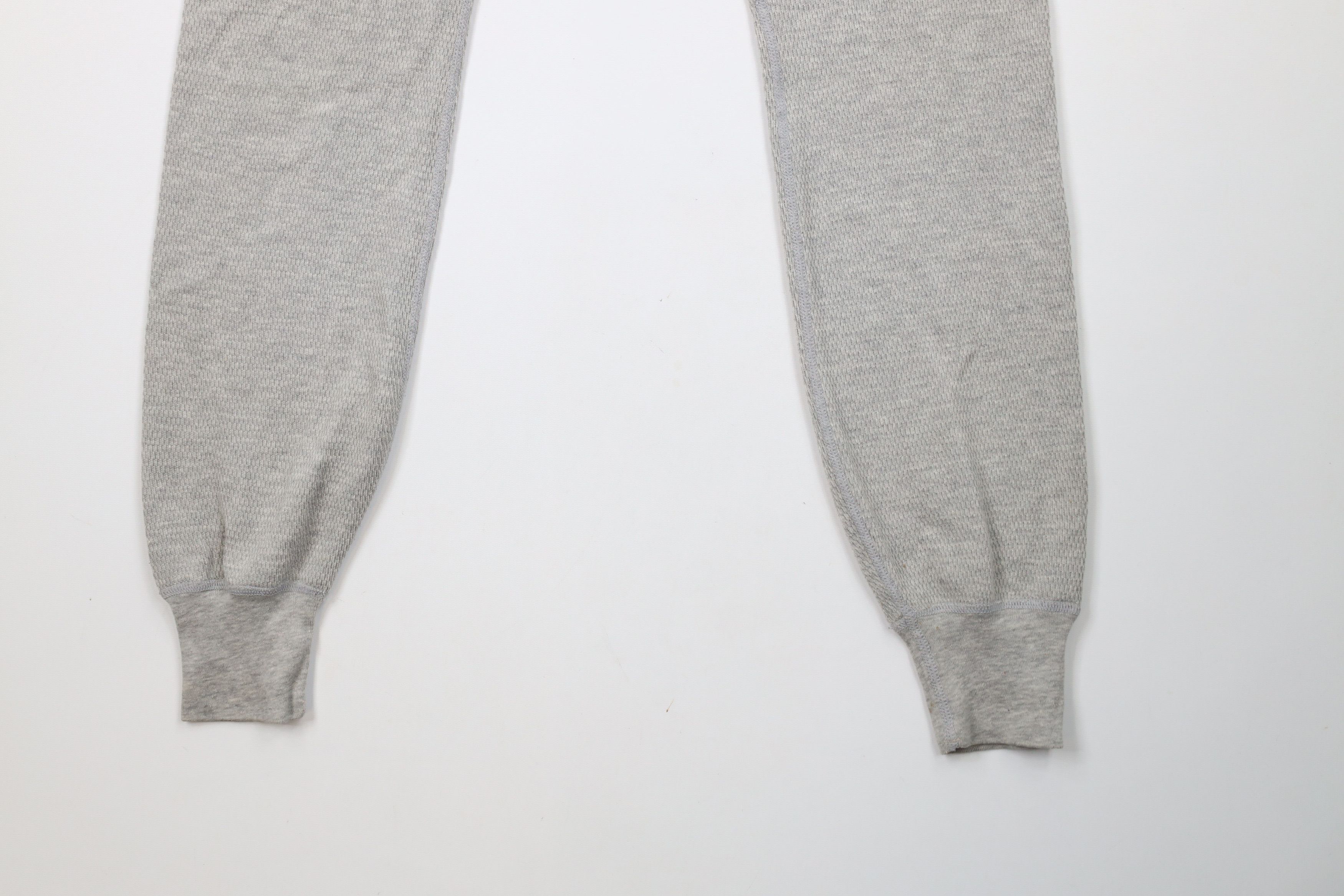 Hanes × Vintage Vintage 70s 80s Hanes Waffle Knit Base Layer Pants USA Size US 38 / EU 54 - 4 Thumbnail