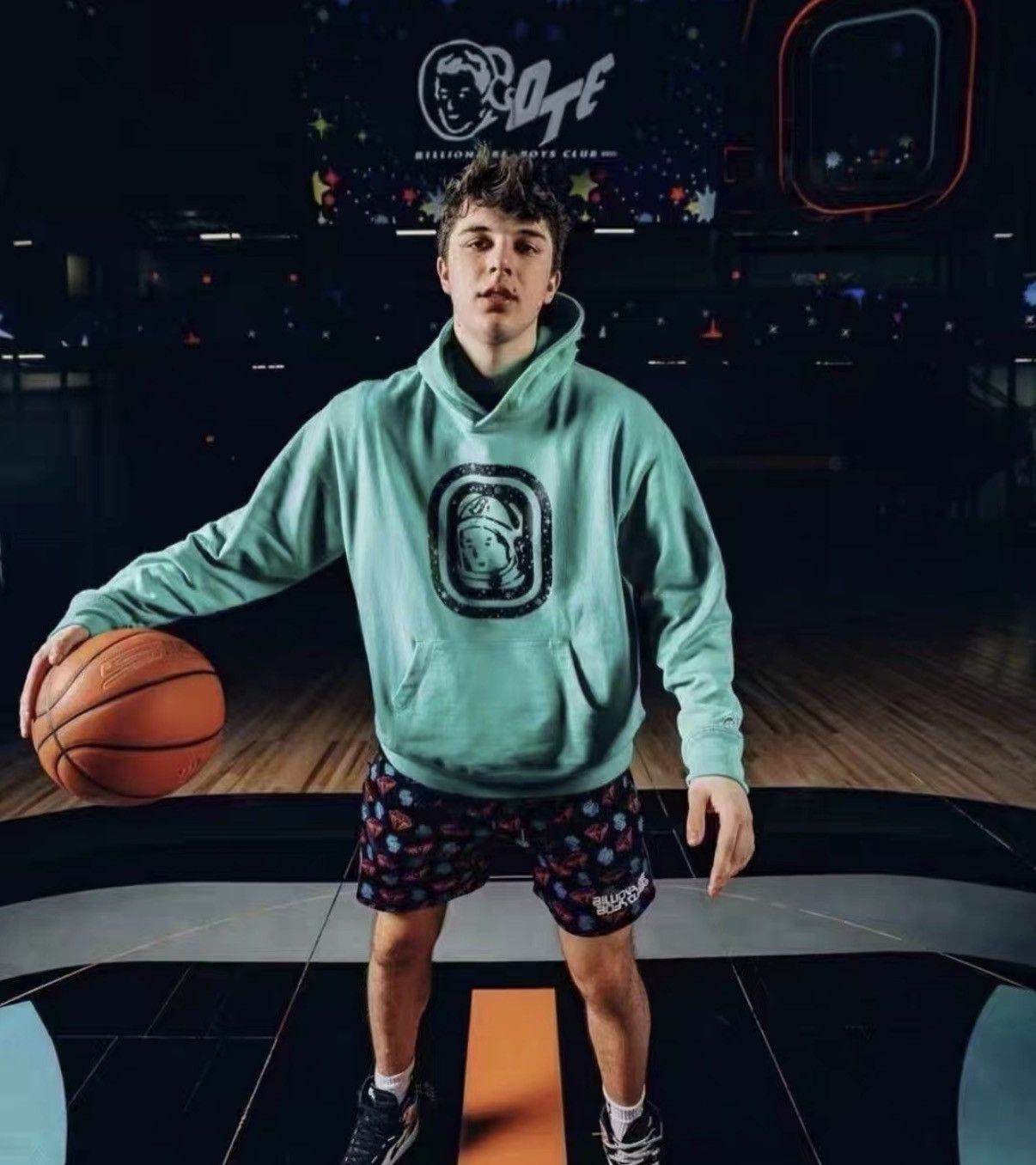 Billionaire Boys Club Billionaire Boys Club × OVERTIME Fleece Hoodie J32 Size US XXL / EU 58 / 5 - 7 Thumbnail