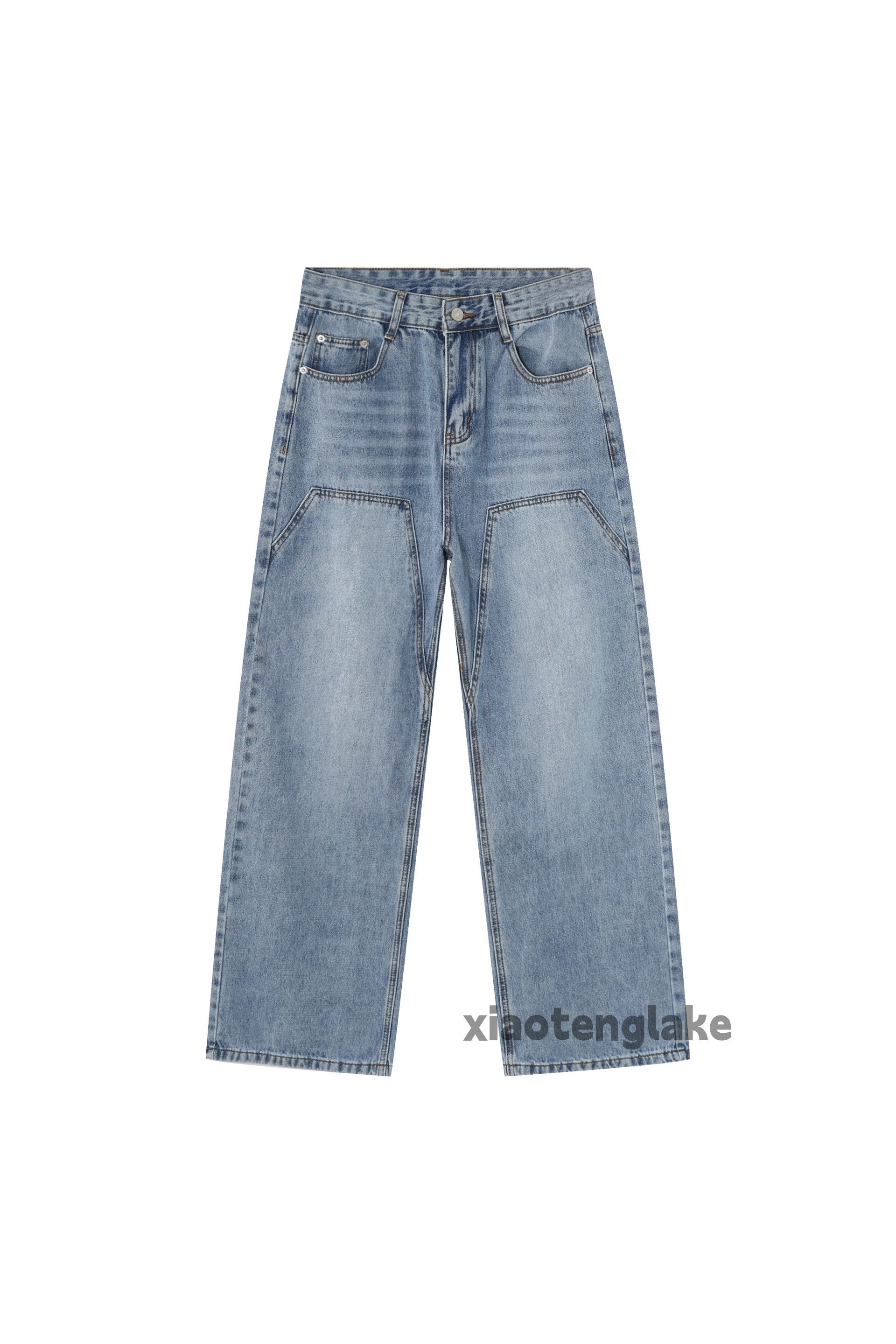 Jean × Vintage washed faded loose utility carpenter hiphop jeans Size US 30 / EU 46 - 5 Thumbnail