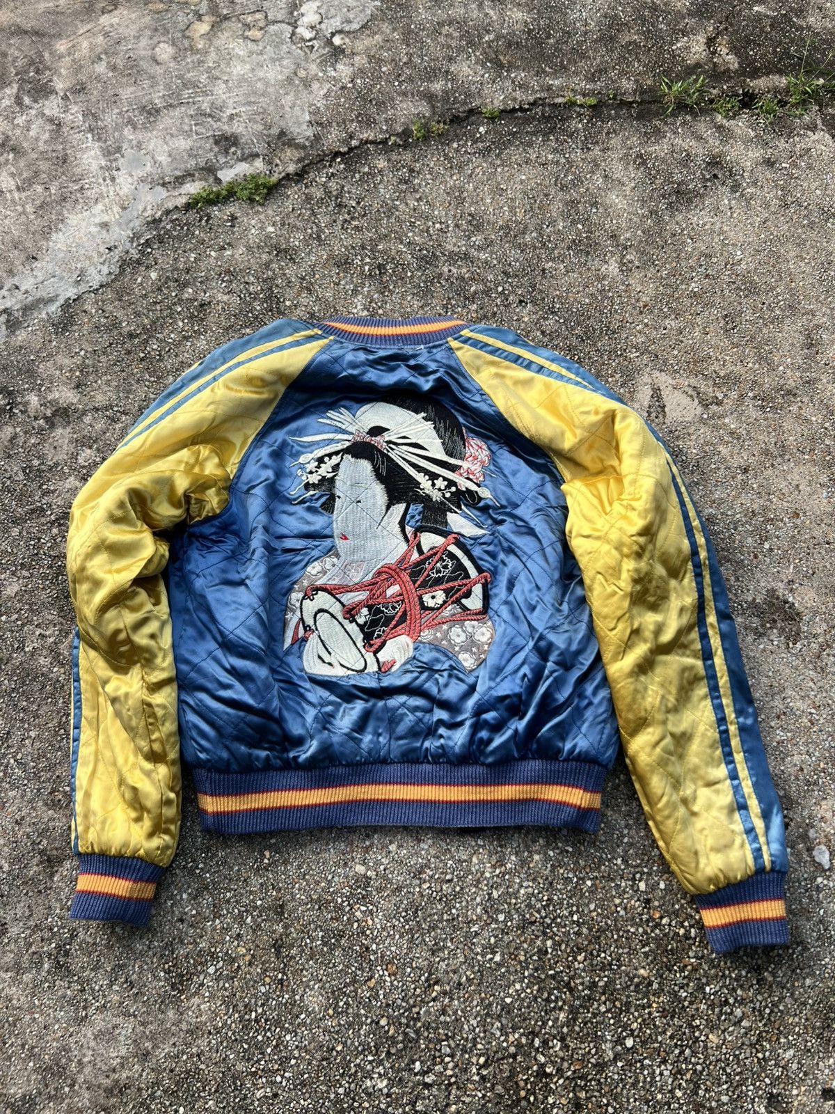 Japanese Brand Rare Sukajan Reversible Jacket Japanese Style Size US M / EU 48-50 / 2 - 6 Thumbnail