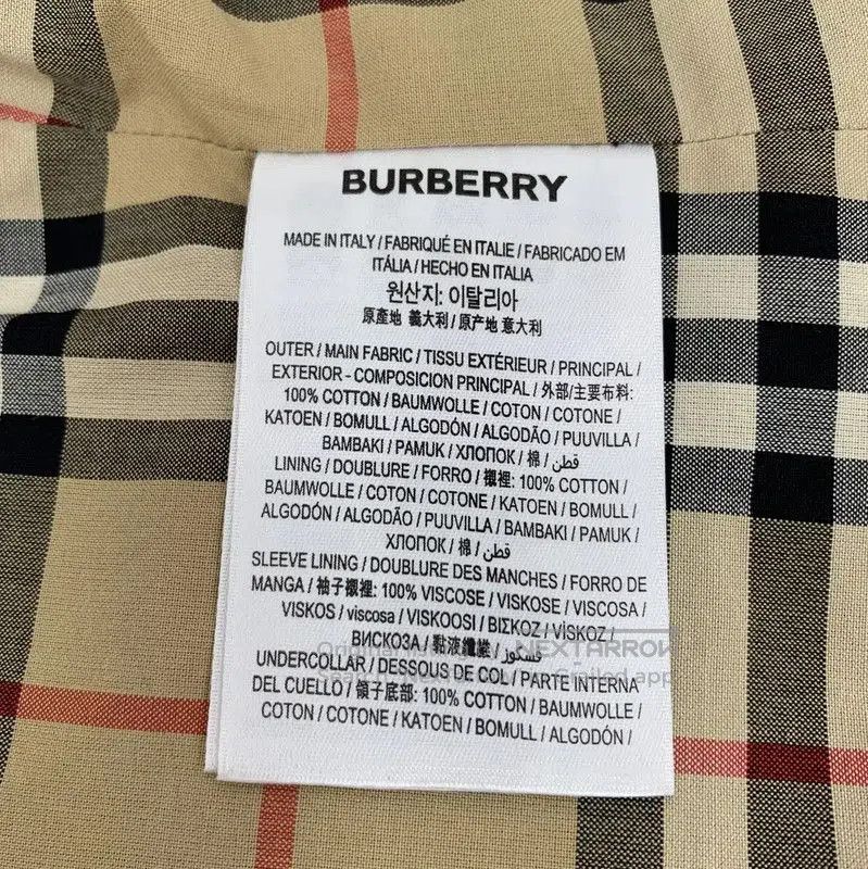 Burberry Burberry Black Cotton Women's Trench Coat. Size XL / US 12-14 / IT 48-50 - 5 Thumbnail