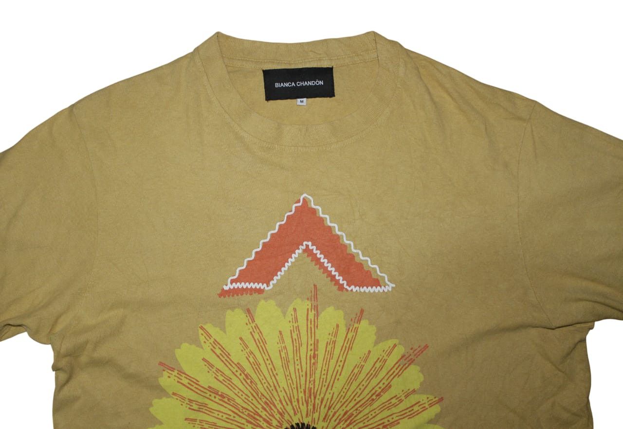 BIANCA CHANDON BIANCA CHANDÔN FLOWER CIRCUMFLEX T-SHIRT Size US M / EU 48-50 / 2 - 2 Thumbnail