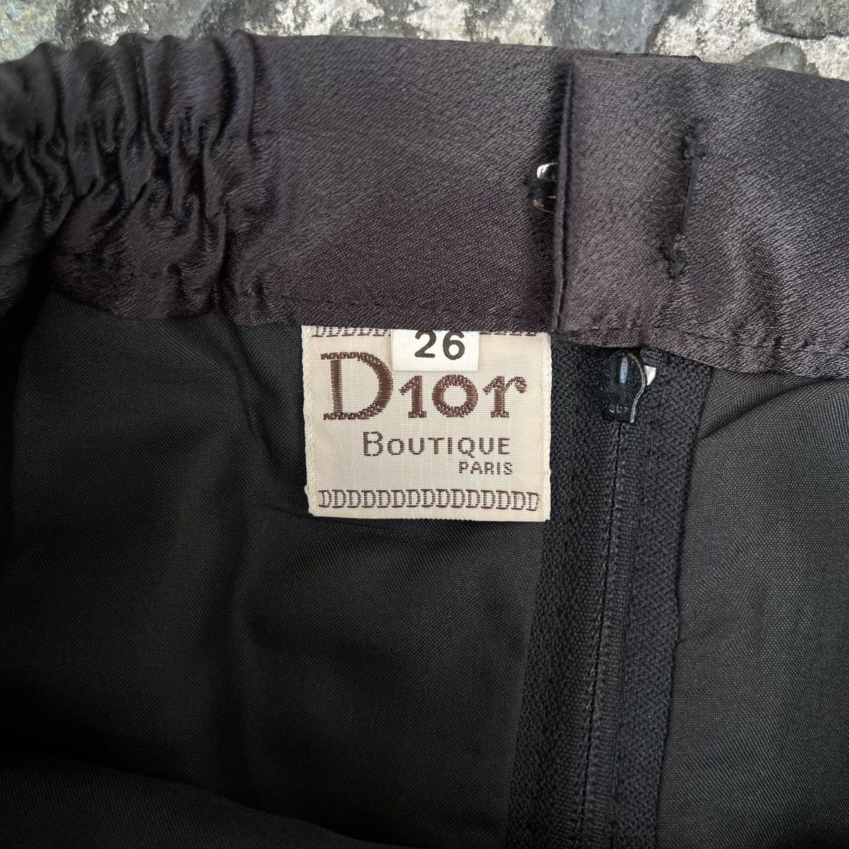 Dior Christian Dior Boutique Pleated Pencil Skirt Size 26" / US 2 / IT 38 - 7 Thumbnail