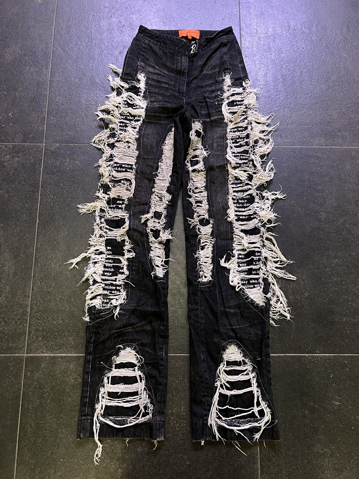 image of Who Decides War Size 24 ! Wdw Womens Denim in Black, Men's