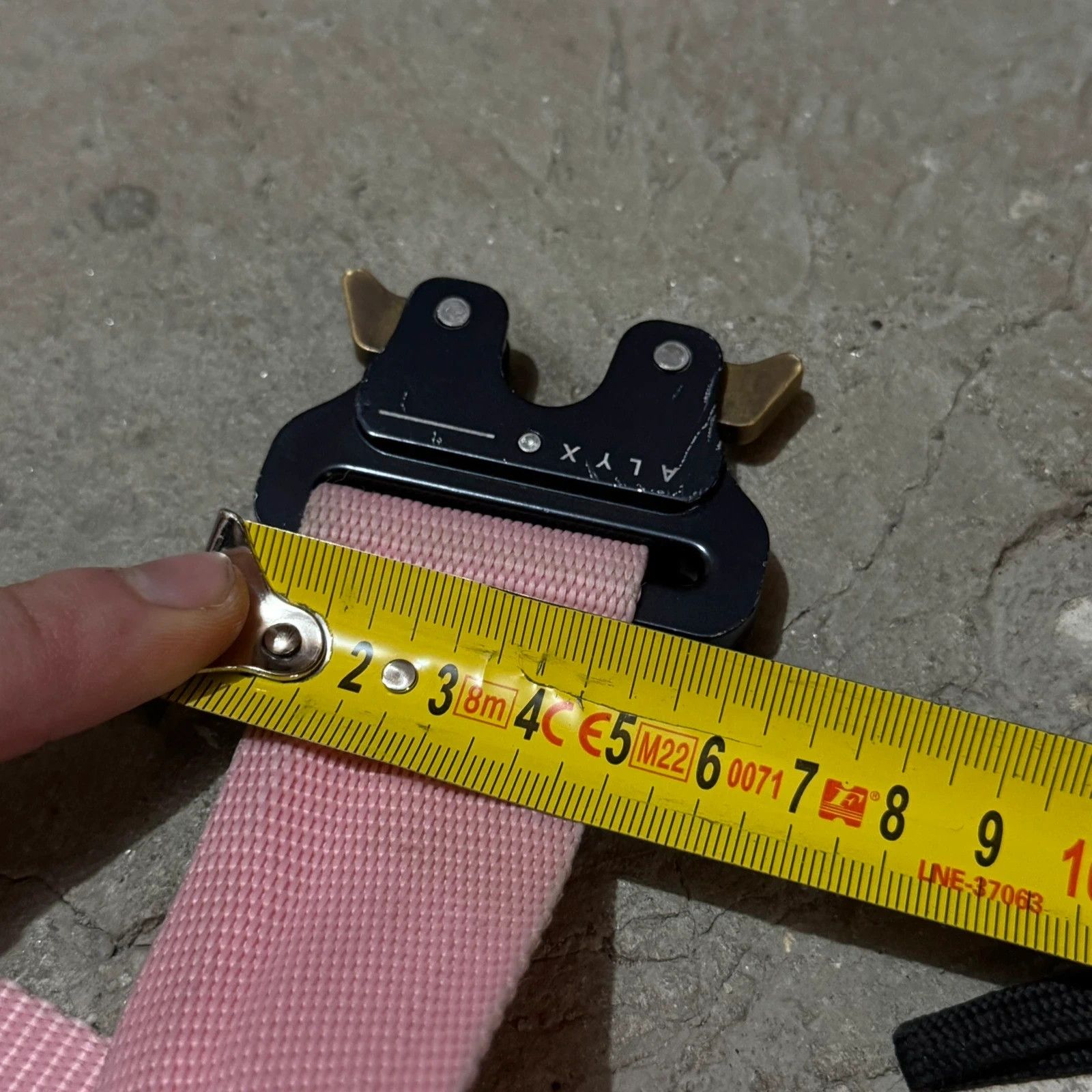 1017 ALYX 9SM 1017 Alyx 9SM rollcoster belt Size ONE SIZE - 8 Thumbnail
