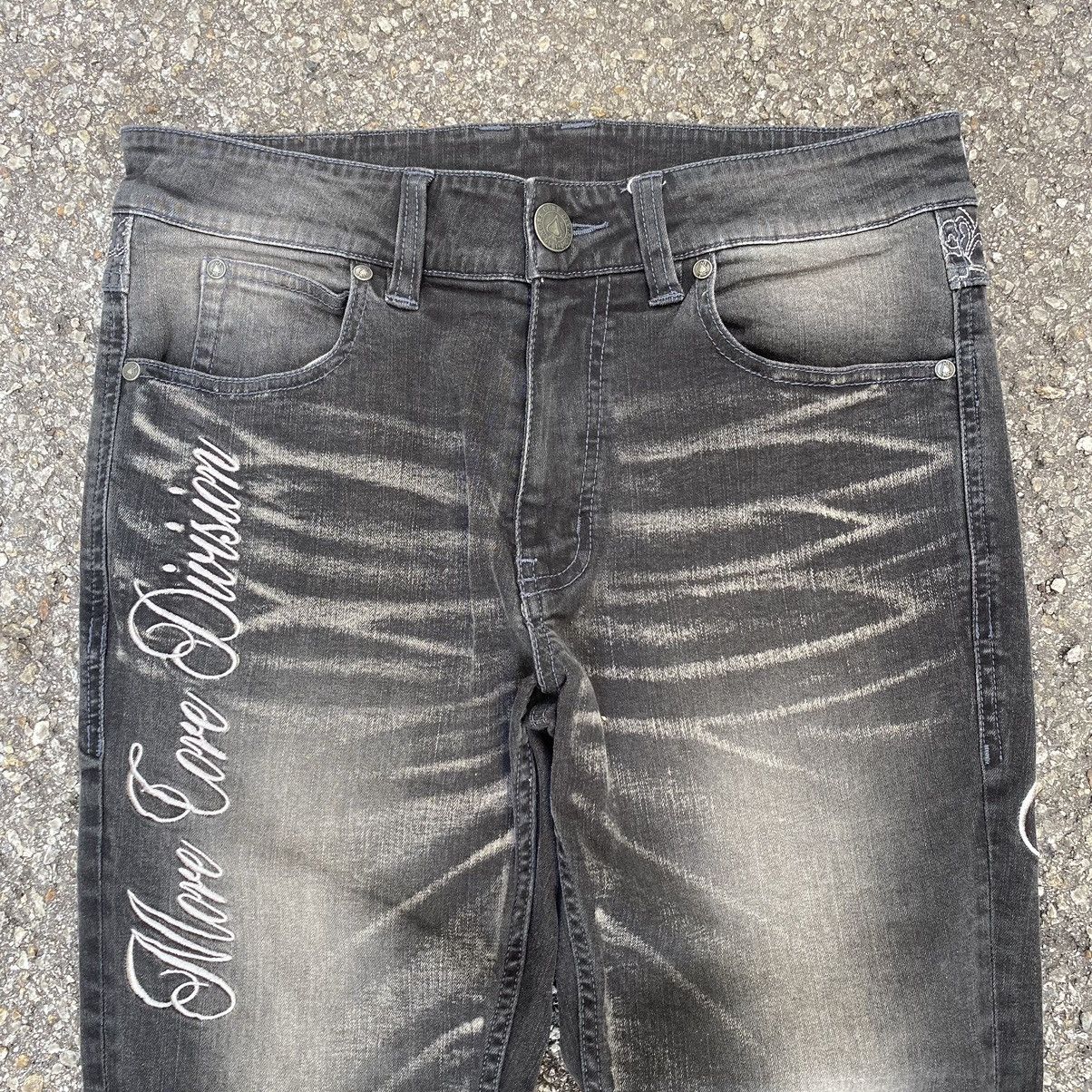 Hysteric Glamour MCD Jeans Embroidered Punk Style Denim Size US 30 / EU 46 - 8 Thumbnail