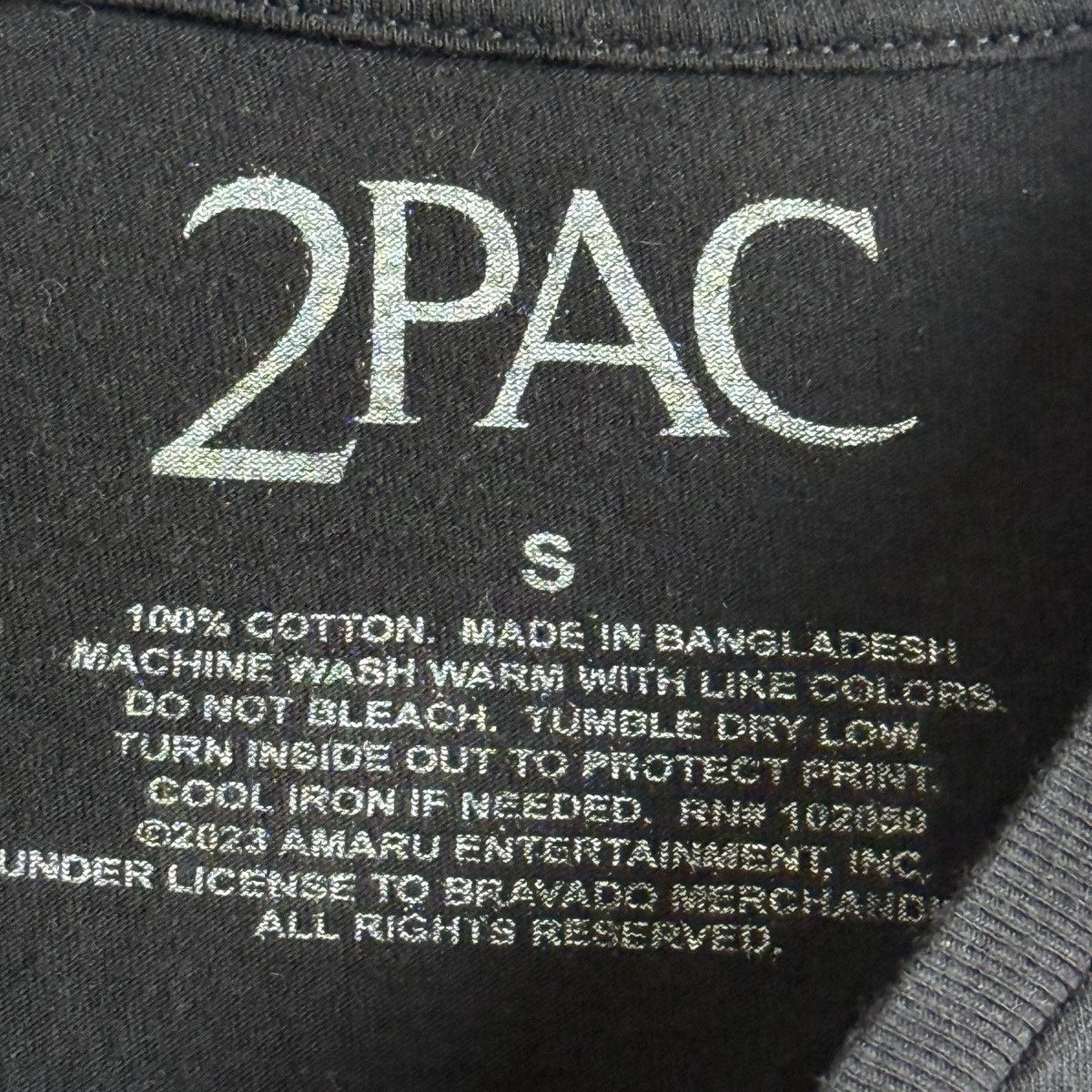 Other Tupac 2Pac Praying Hands Graphic Tee Black S Rap Streetwear Size US S / EU 44-46 / 1 - 2 Thumbnail
