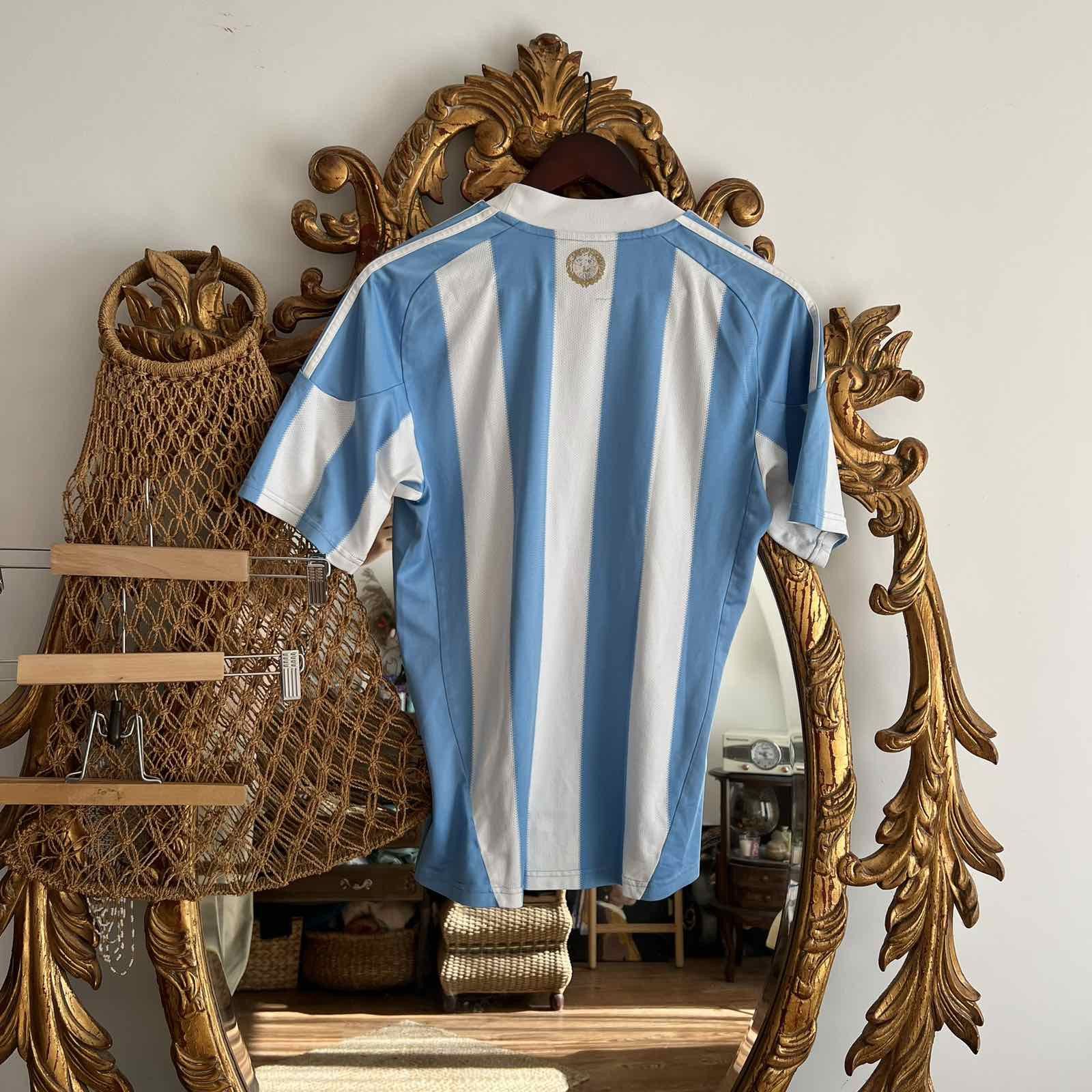 Adidas Vintage Argentina Adidas Soccer Jersey FIFA Size US S / EU 44-46 / 1 - 2 Thumbnail