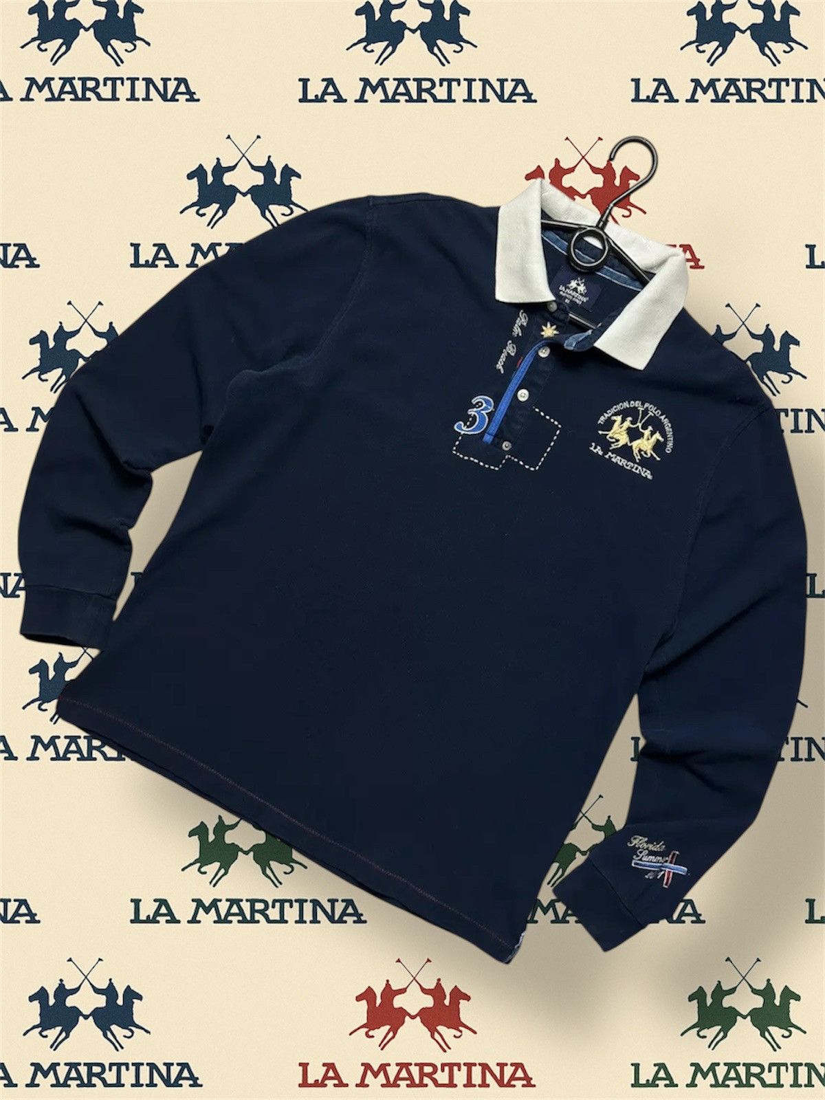 La Martina Vintage La Martina rugby jersey polo Argentina size L Size US L / EU 52-54 / 3 - 1 Thumbnail
