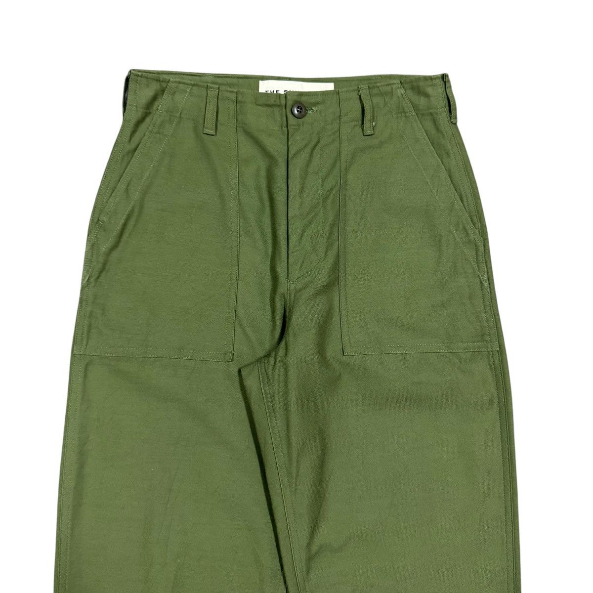 Orslow The Shinzone Japan Olive Green Baker Pants Size US 30 / EU 46 - 3 Thumbnail