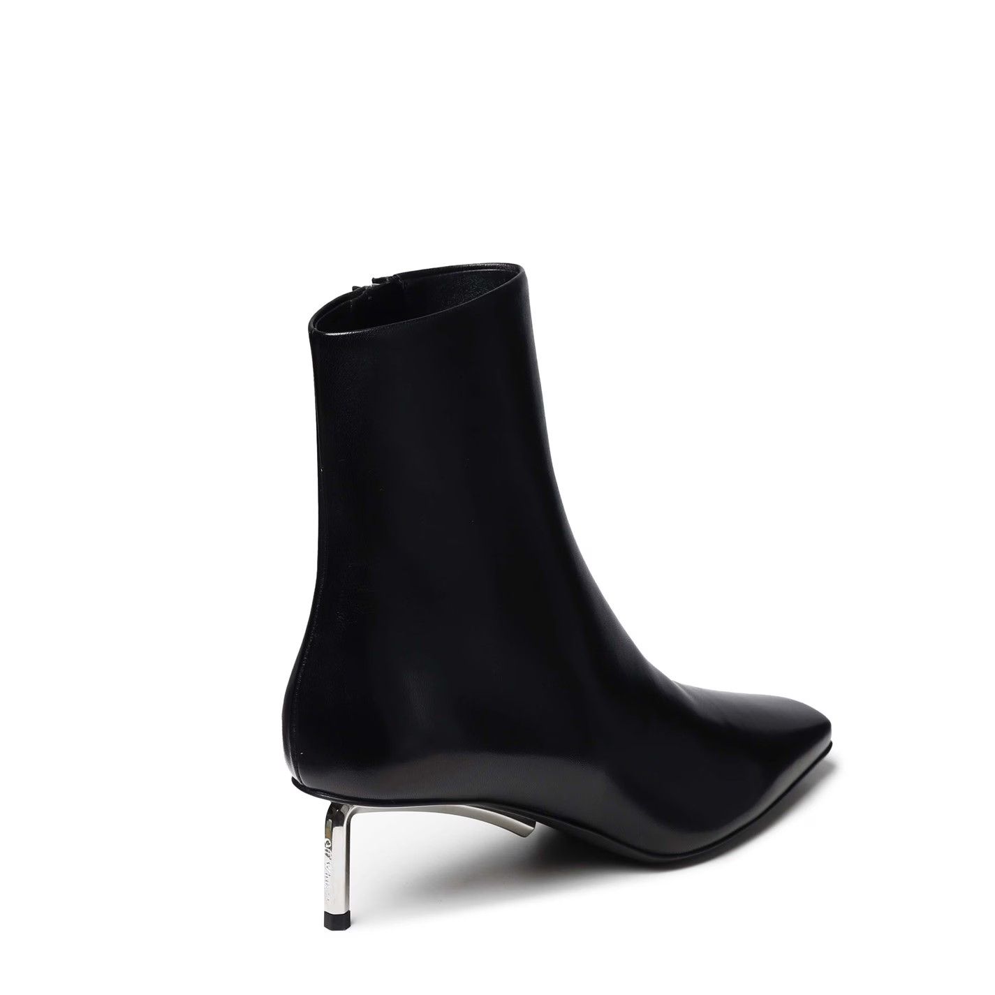 Off-White o1g2r1mq0125 Nappa Allen Ankle Boots in Black Size US 7.5 / IT 37.5 - 2 Thumbnail
