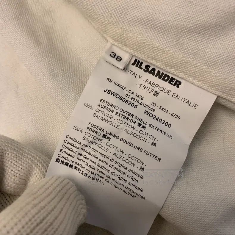 Jil Sander Jil Sander size 38 White Black Button Show Shirt Size US M / EU 48-50 / 2 - 4 Thumbnail