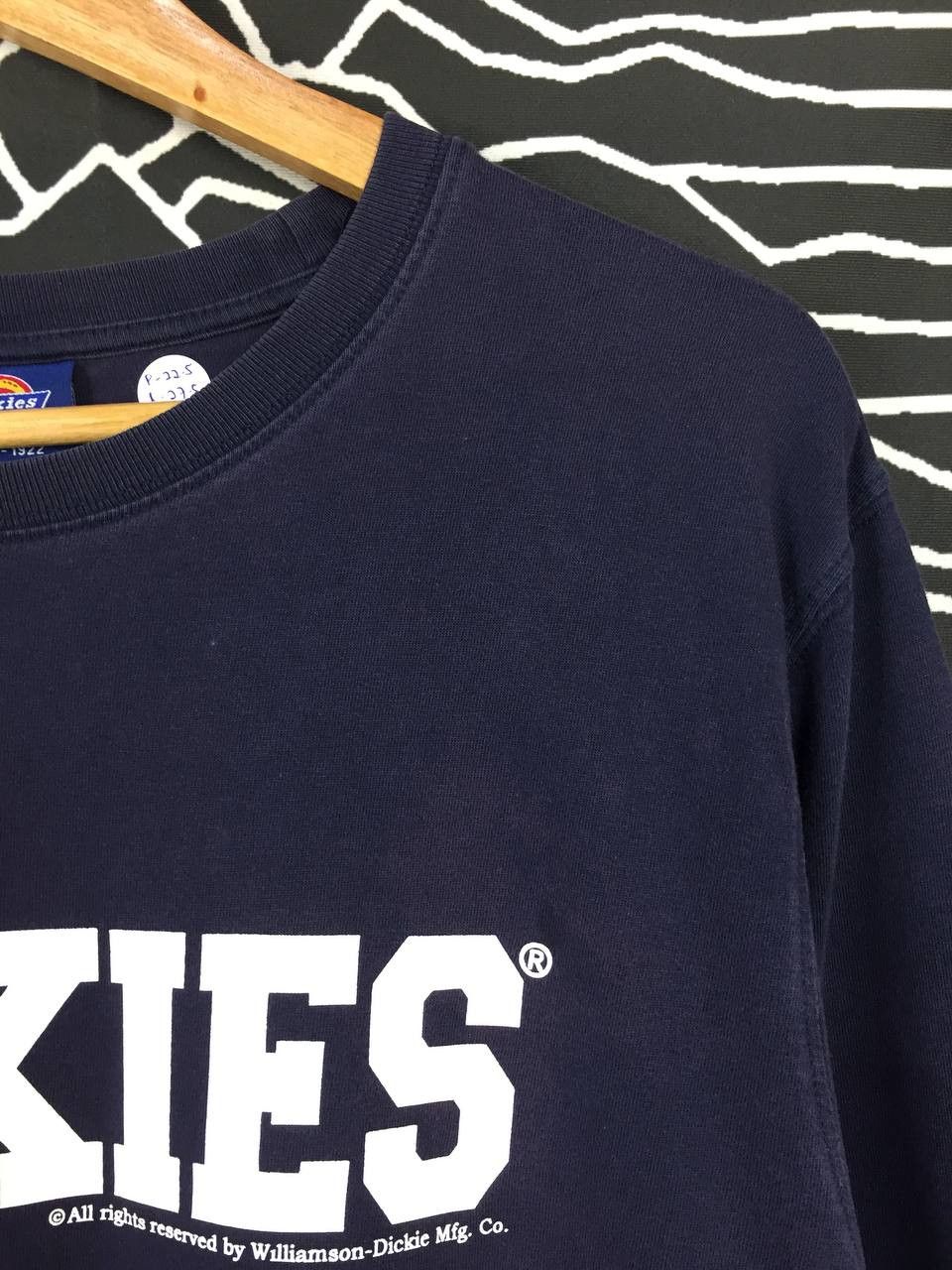 Dickies × Vintage Dickies Workwear Spell Out Logo Longsleeve Tee Size US XL / EU 56 / 4 - 4 Thumbnail