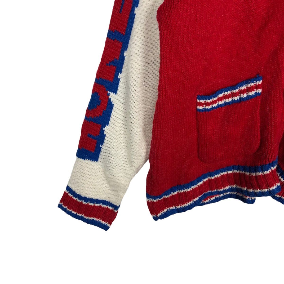 Hysteric Glamour VINTAGE KNIT JACKET HONEST COLLEGE INSPIRE HYSTERIC GLAMOUR Size US M / EU 48-50 / 2 - 3 Thumbnail