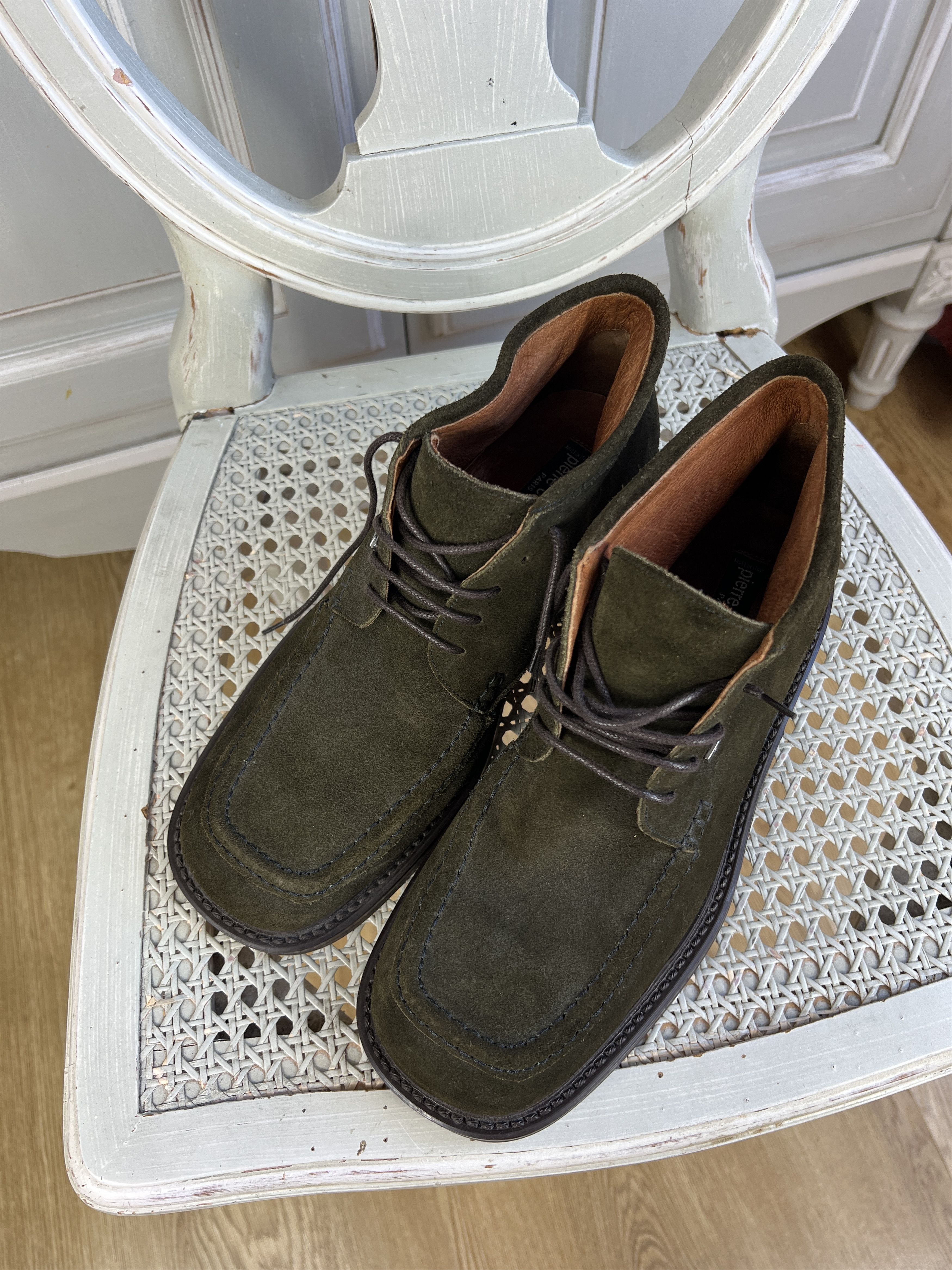 Pierre Cardin PIERRE CARDIN MASSIVE SUEDE BOOTS PRADA STYLE Size US 9.5 / EU 42-43 - 9 Thumbnail