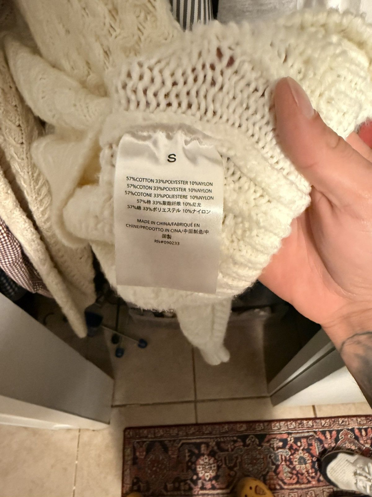 Fear of God Fear of God Essentials Knit Hoodie Size US S / EU 44-46 / 1 - 6 Thumbnail