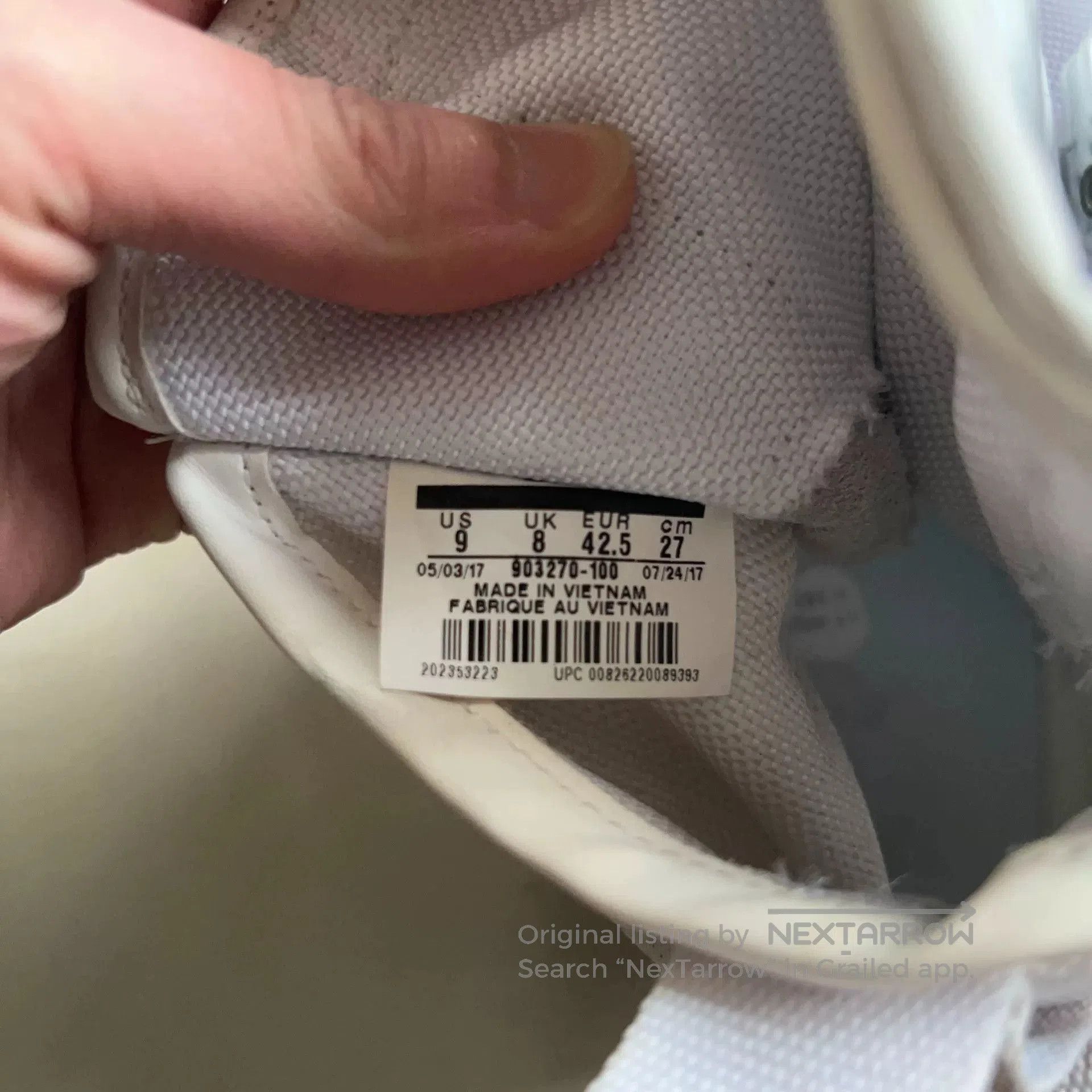 Nike Nike Air Force 1 High SF Triple White. Size US 9.5 / EU 42-43 - 6 Thumbnail