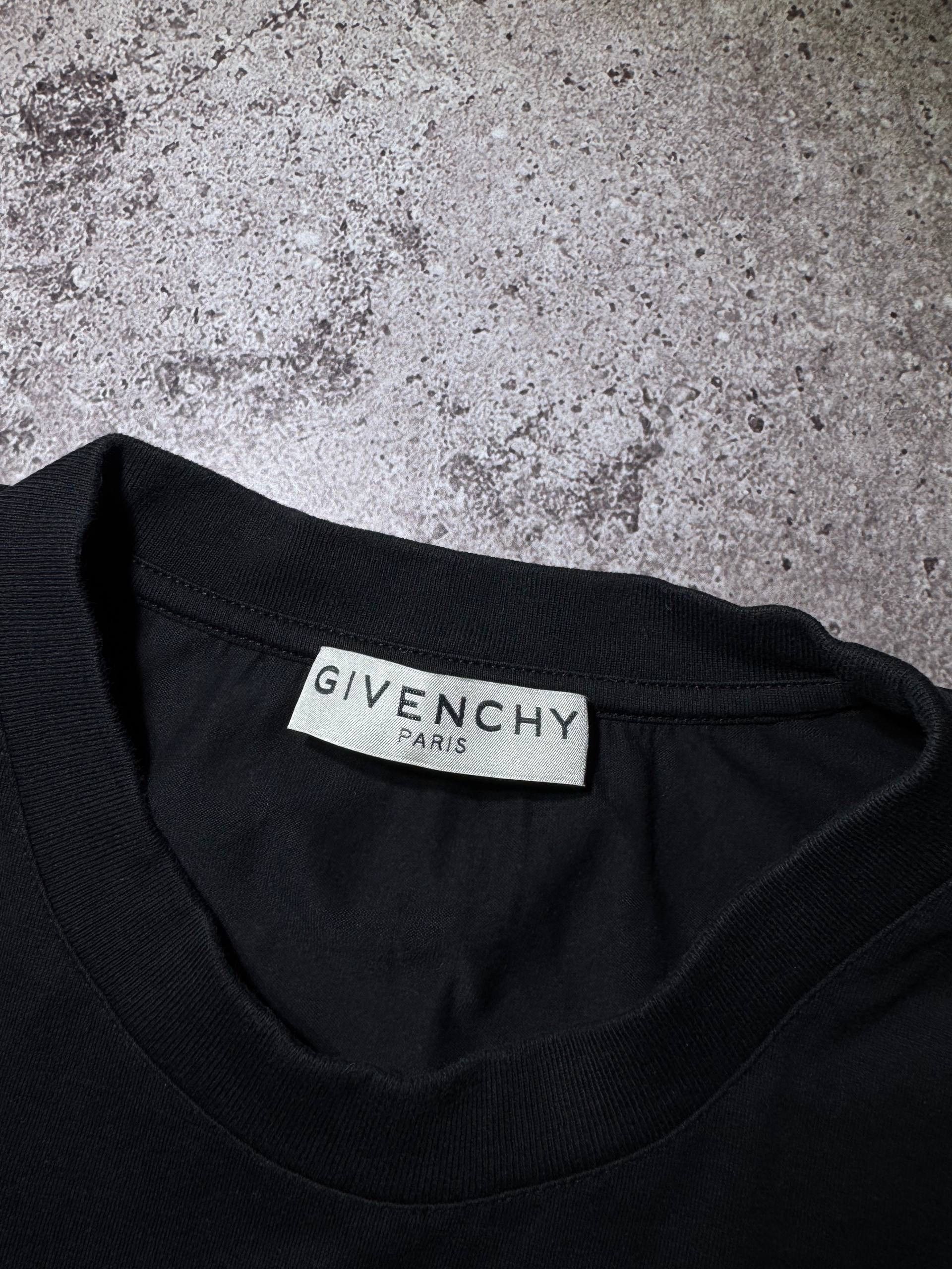 Givenchy Givenchy Paris Black Men’s T-shirt Embroidered Logo Size US L / EU 52-54 / 3 - 8 Thumbnail