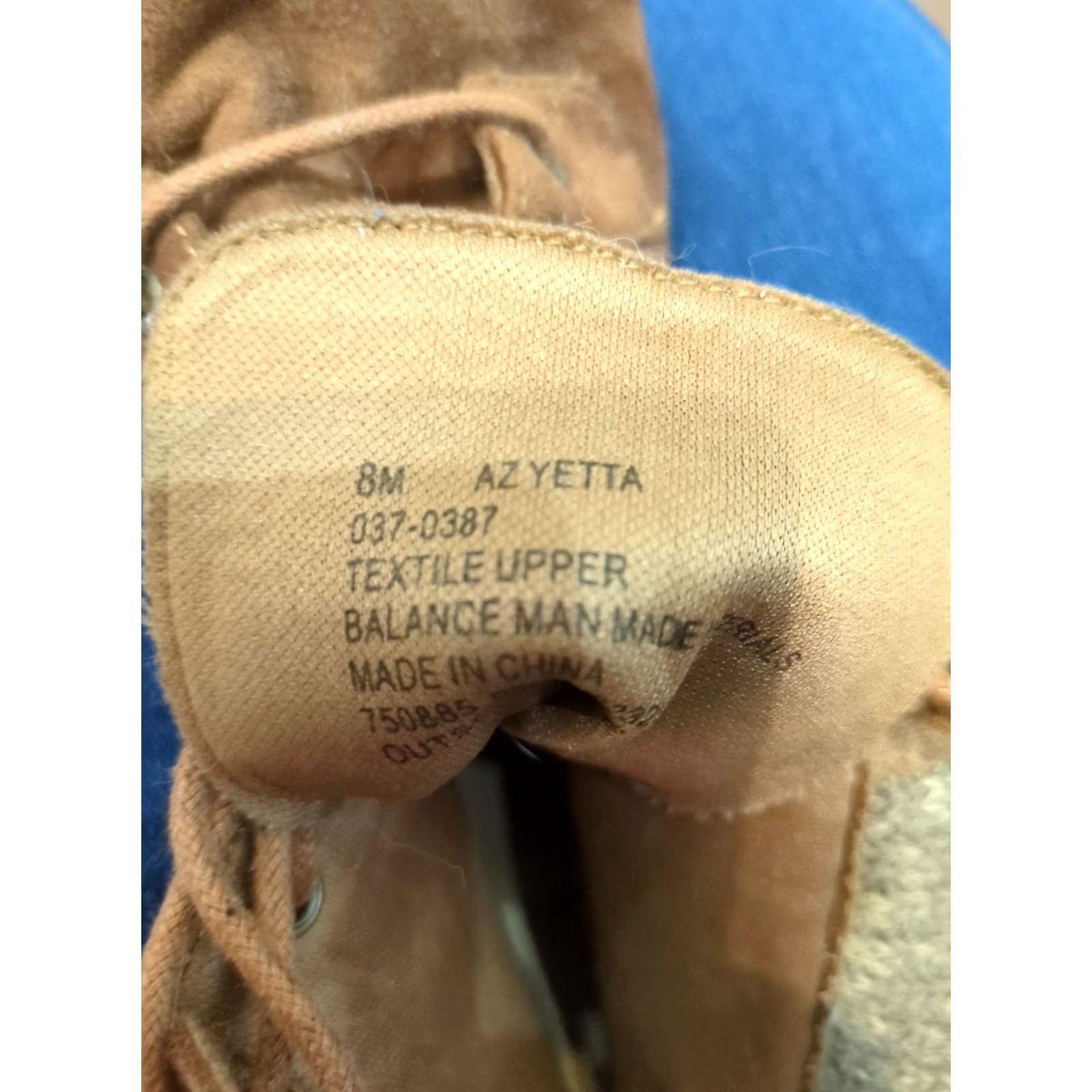 Vintage Arizona Jean Co Women's Bootie Brown Ankle Boots Memory Foam Suede 8 M Casual VerVest? Size 30" / US 8 / IT 44 - 4 Thumbnail